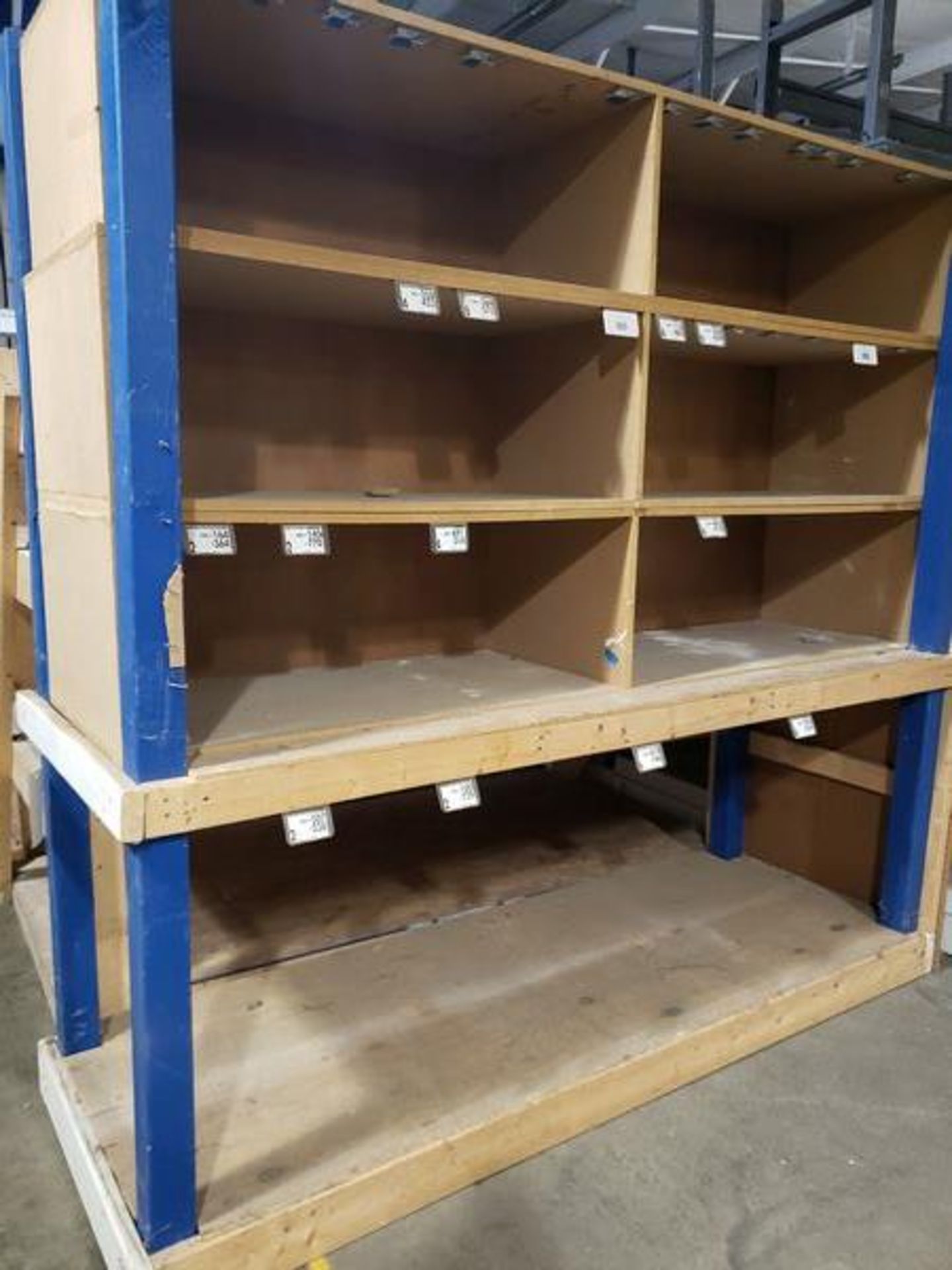 SORTER CABINET 100" X 35" X 8' - Image 2 of 3