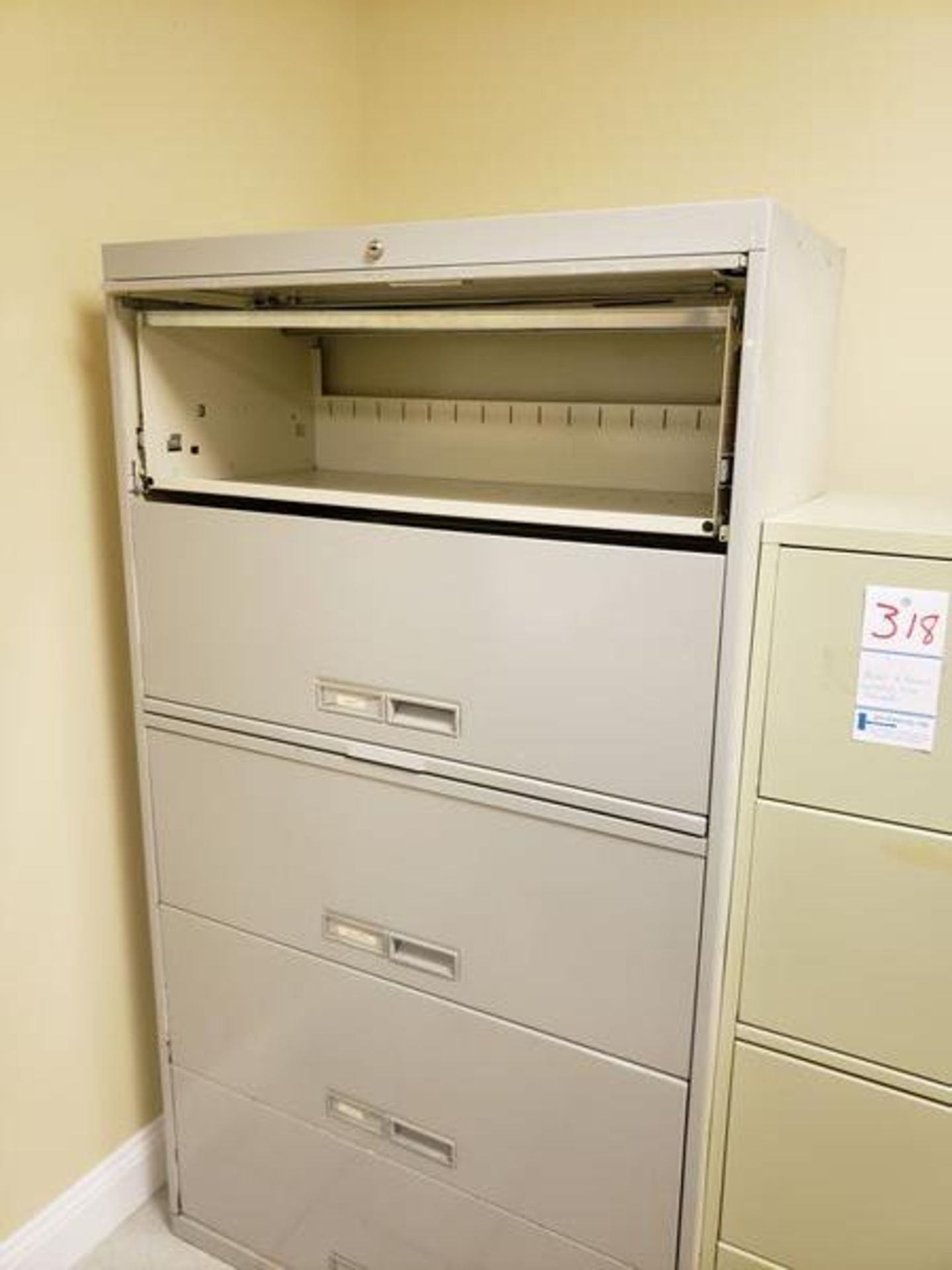 METAL 5 DRAWER LATER FILE CABINET - Image 2 of 2
