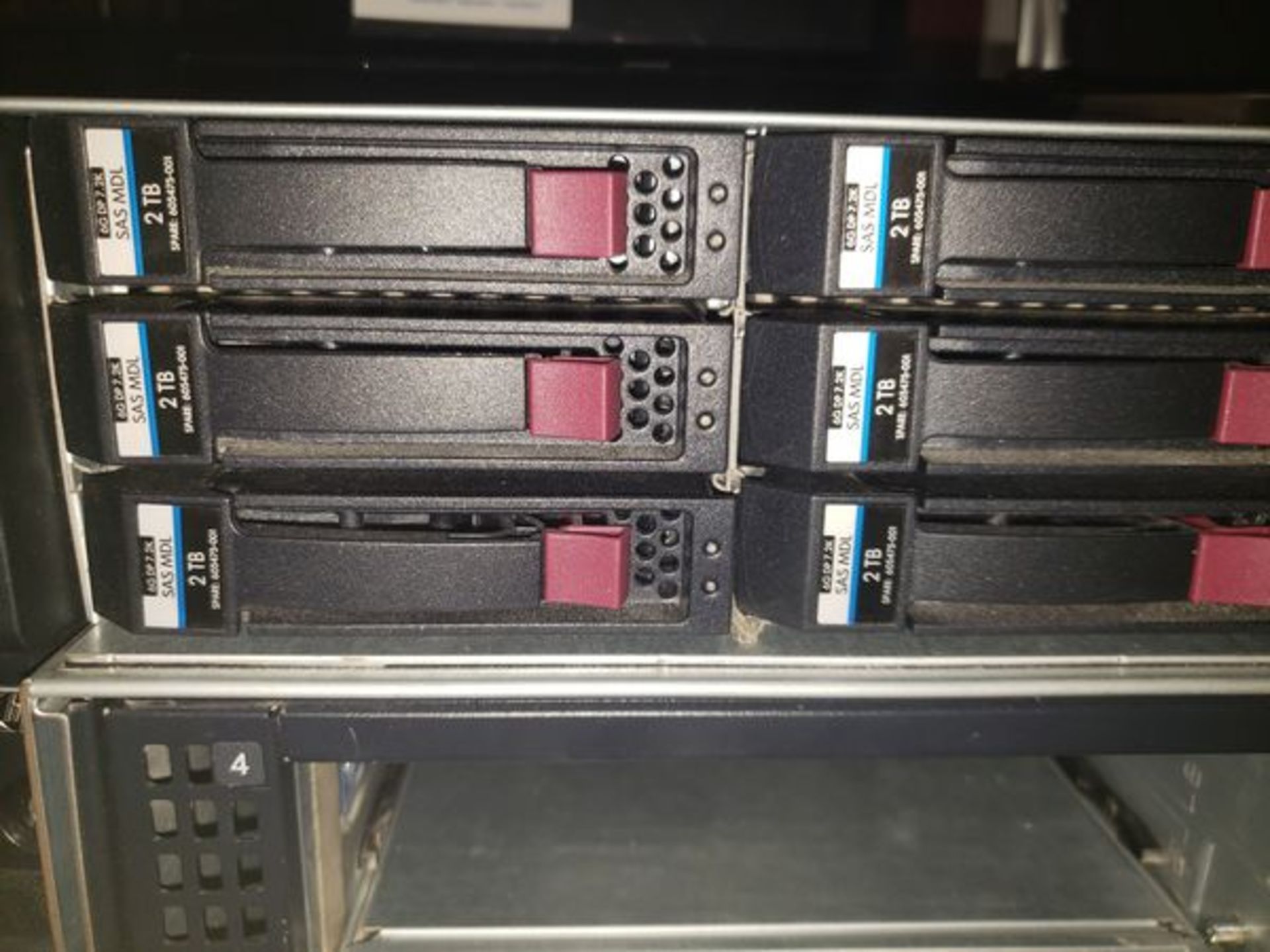 HP SERVERS MODEL FCLSE AND (2) HPK-HSTES-1026 - Image 3 of 6