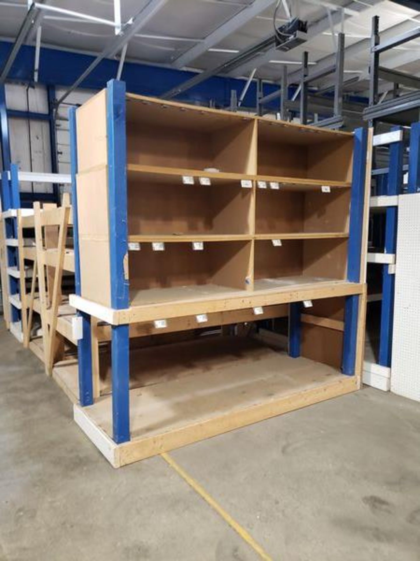 SORTER CABINET 100" X 35" X 8'