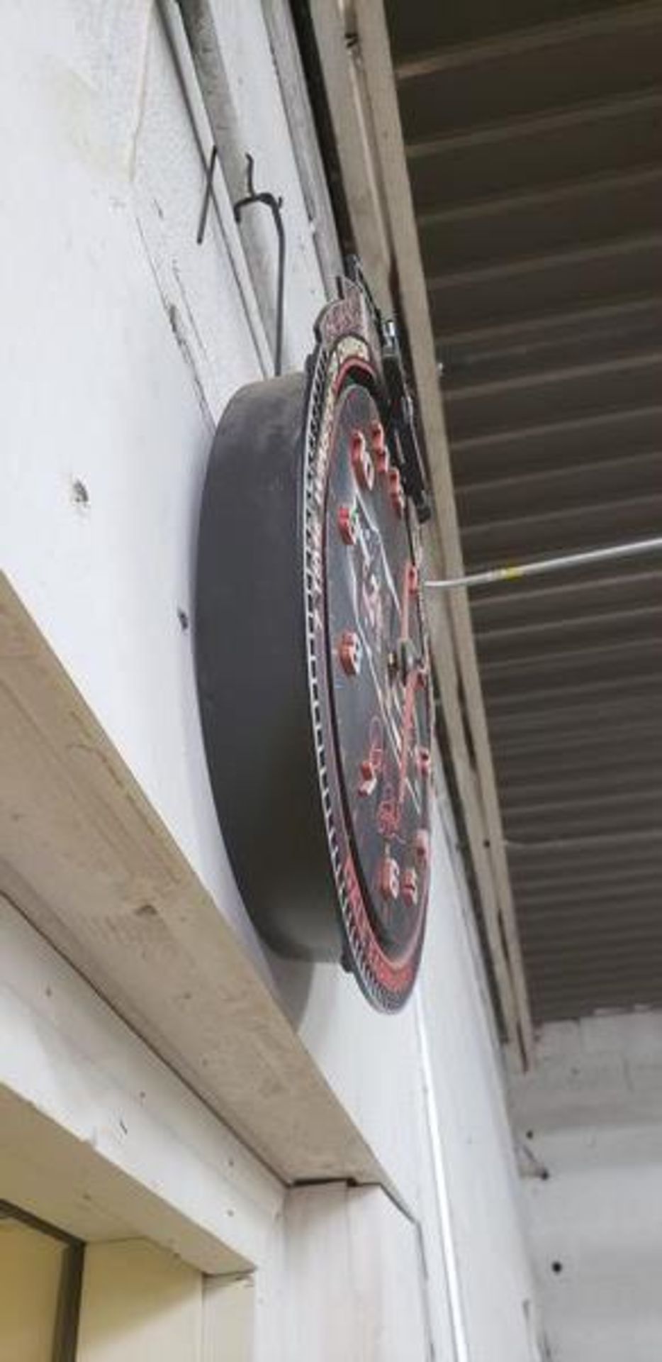 DALE EARNHARDT WALL CLOCK - Image 2 of 2