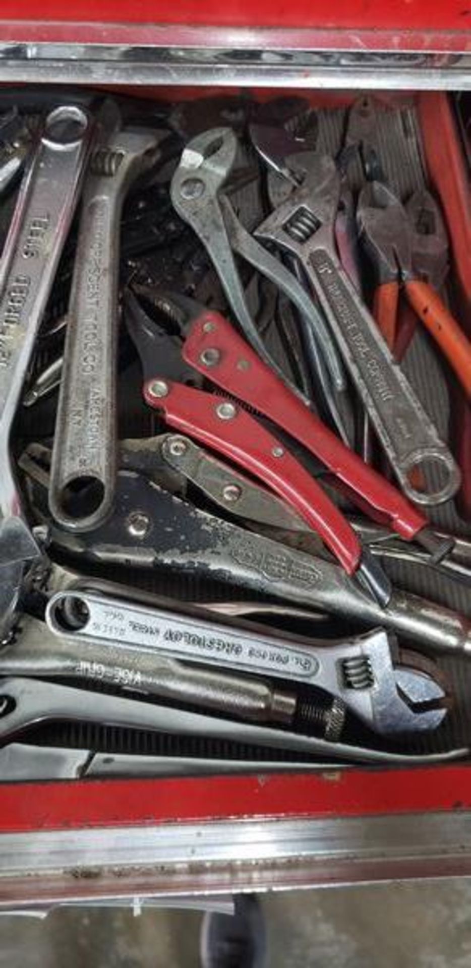 ASSORTED PLIERS, WRENCHES, VICE GRIPS AND OTHER HAND TOOLS - Image 3 of 3
