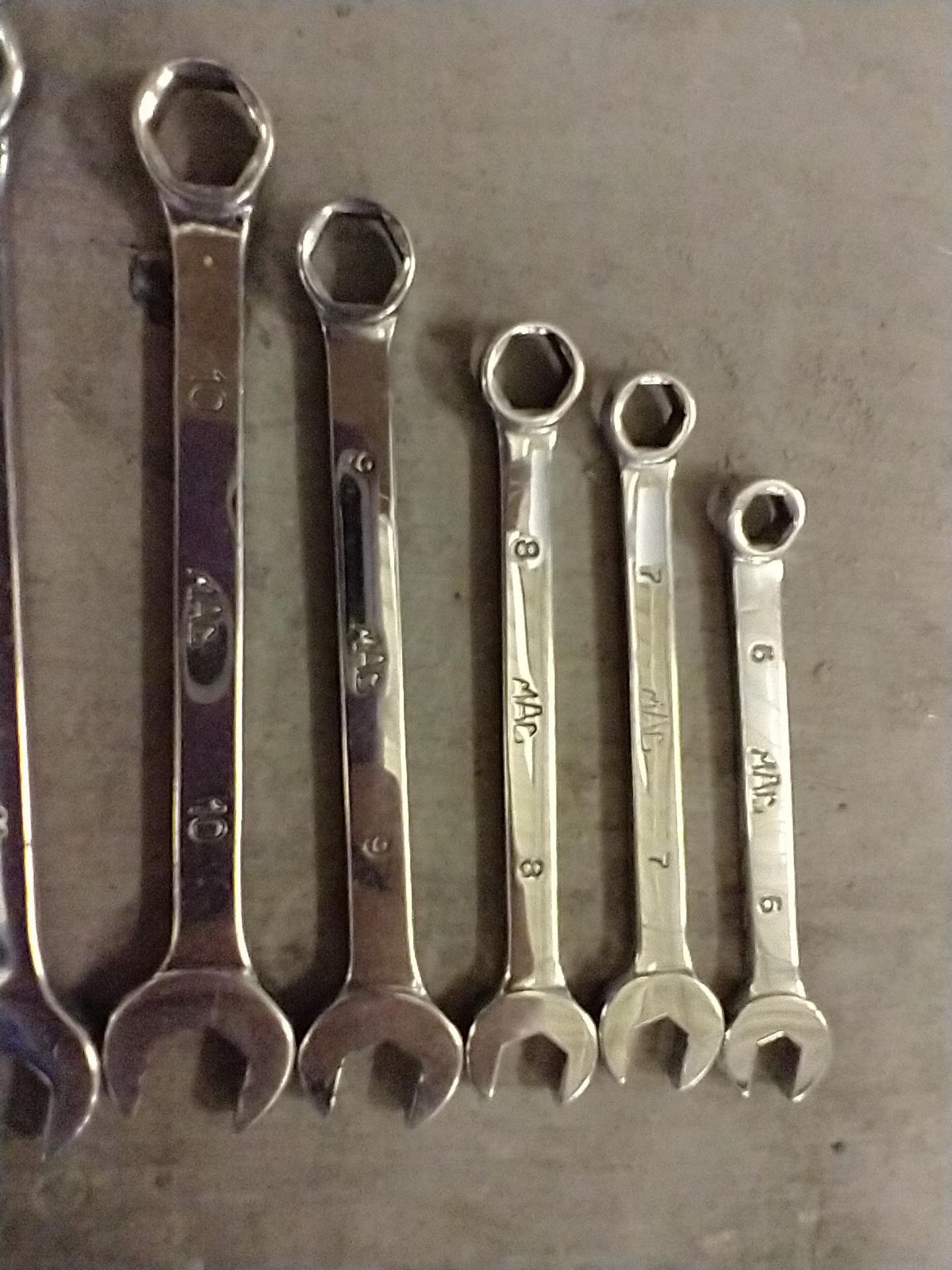 14PC MAC TOOLS WRENCH SET WITH 3 EXTRAS - Image 2 of 4