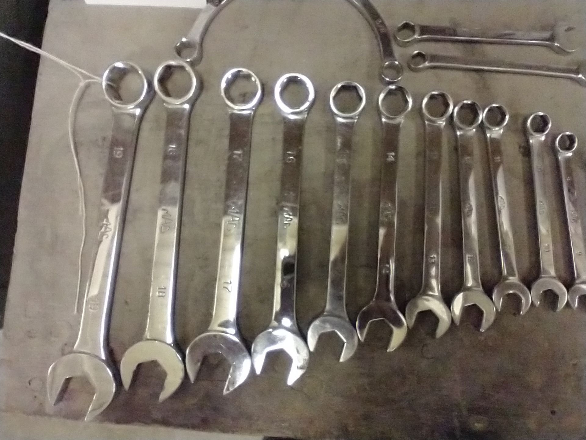 14PC MAC TOOLS WRENCH SET WITH 3 EXTRAS - Image 4 of 4