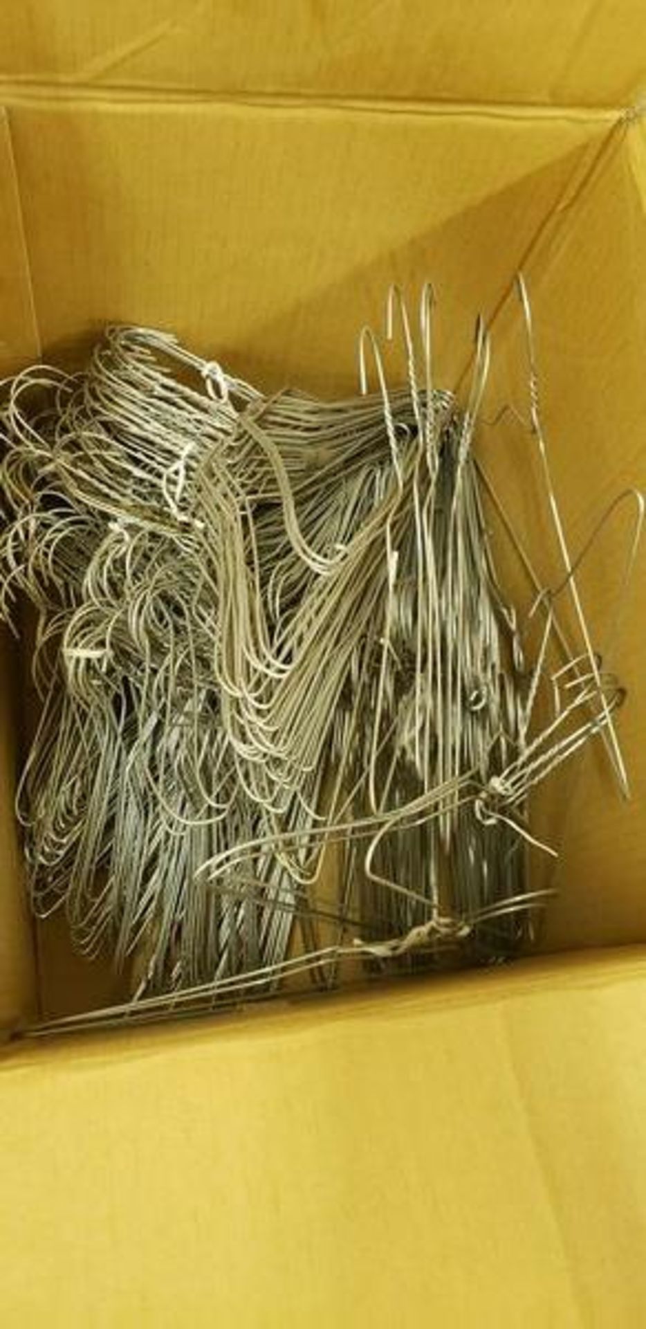 BOX OF WIRE HANGERS - Image 2 of 2