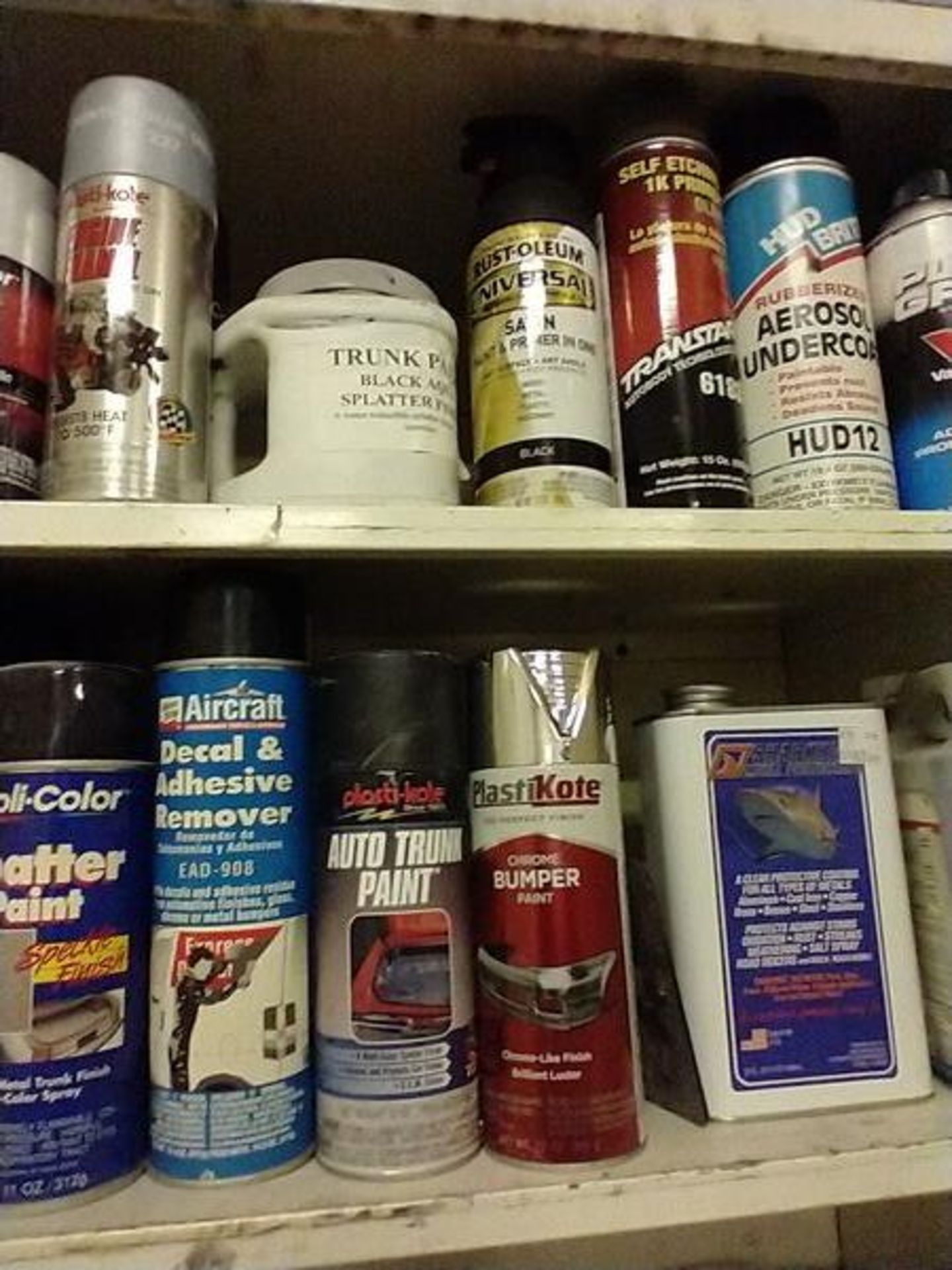 LOT OF NEW AND USED CANS OF SPRAY PAINT - Image 5 of 6