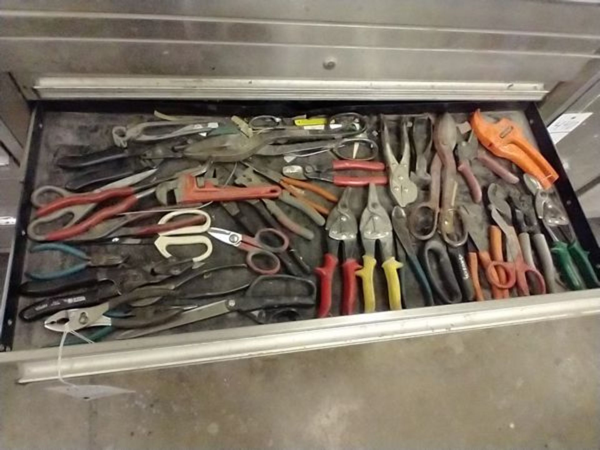 ASSORTED SNIPS AND OTHER TOOLS