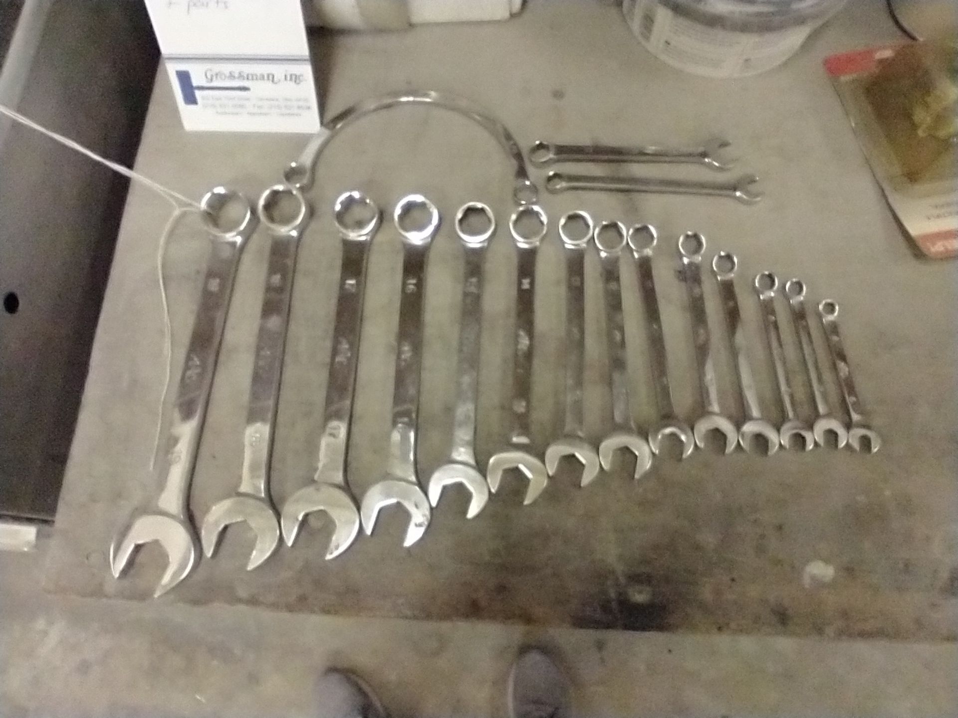 14PC MAC TOOLS WRENCH SET WITH 3 EXTRAS