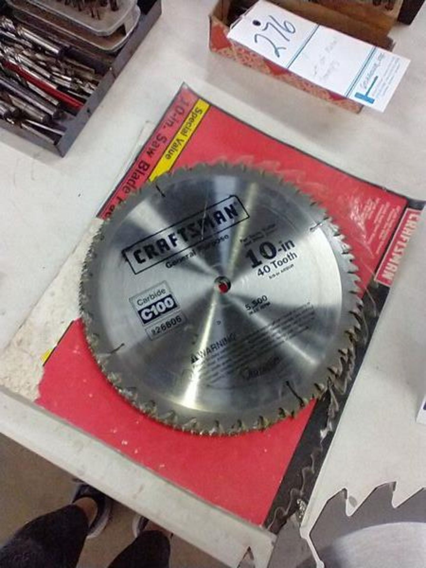 LOT OF 10" CIRCULAR SAW BLADES - Image 2 of 4