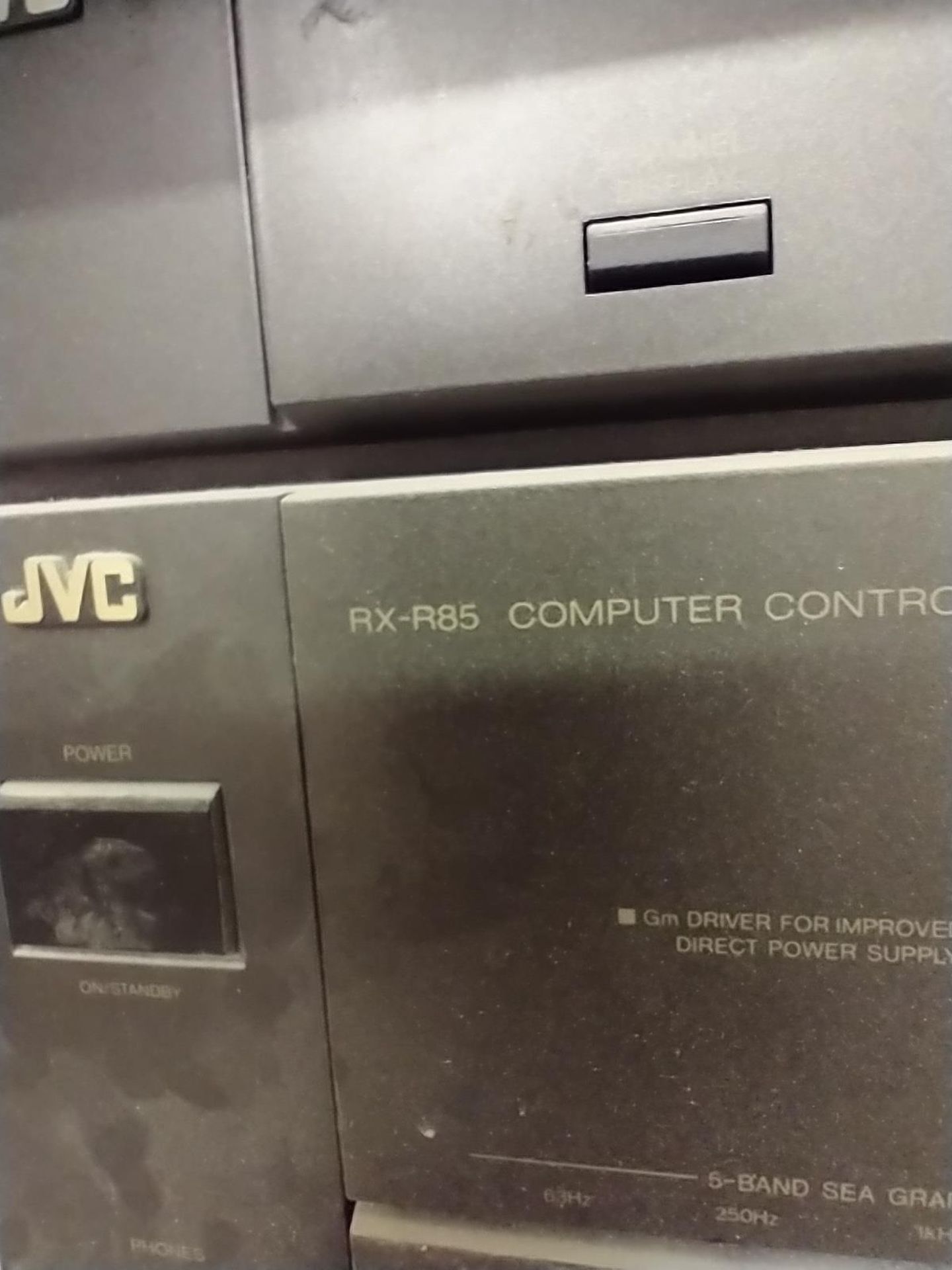 JVC TUNER AND RECEIVER RX-R85 WITH SPEAKERS - Image 2 of 4