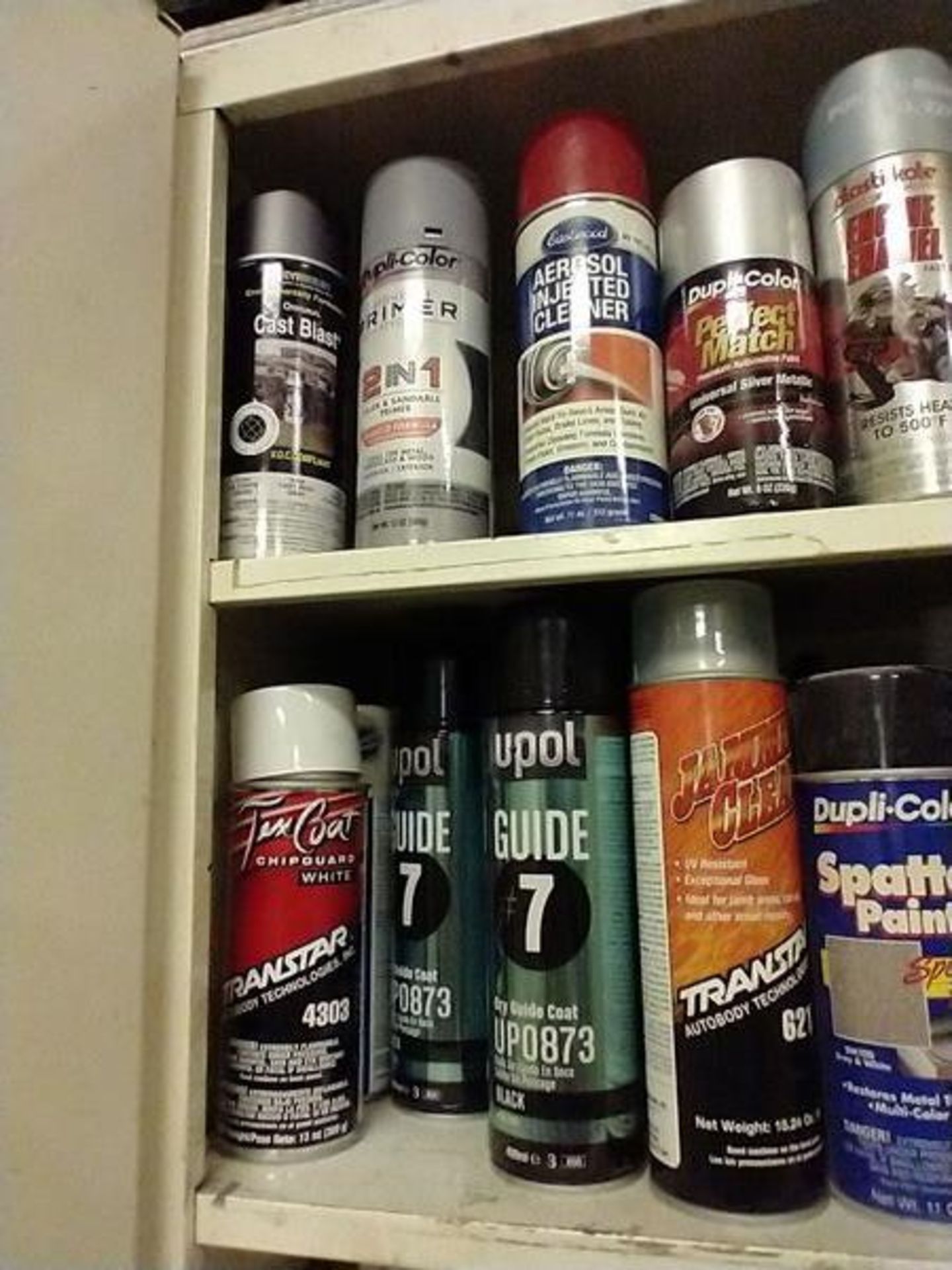 LOT OF NEW AND USED CANS OF SPRAY PAINT - Image 3 of 6