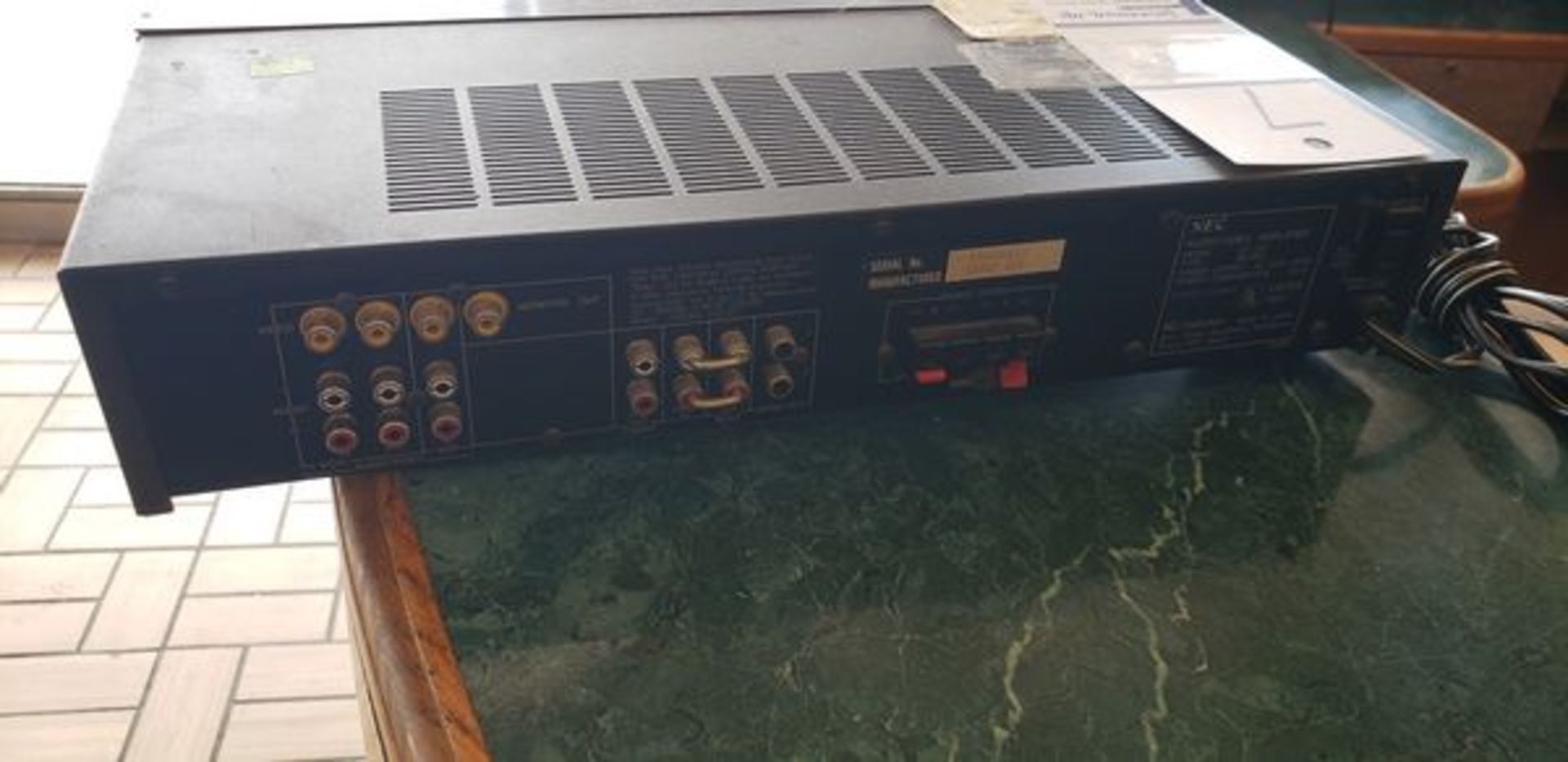 NEC AMPLIFIER MODEL AV210 - Image 3 of 3