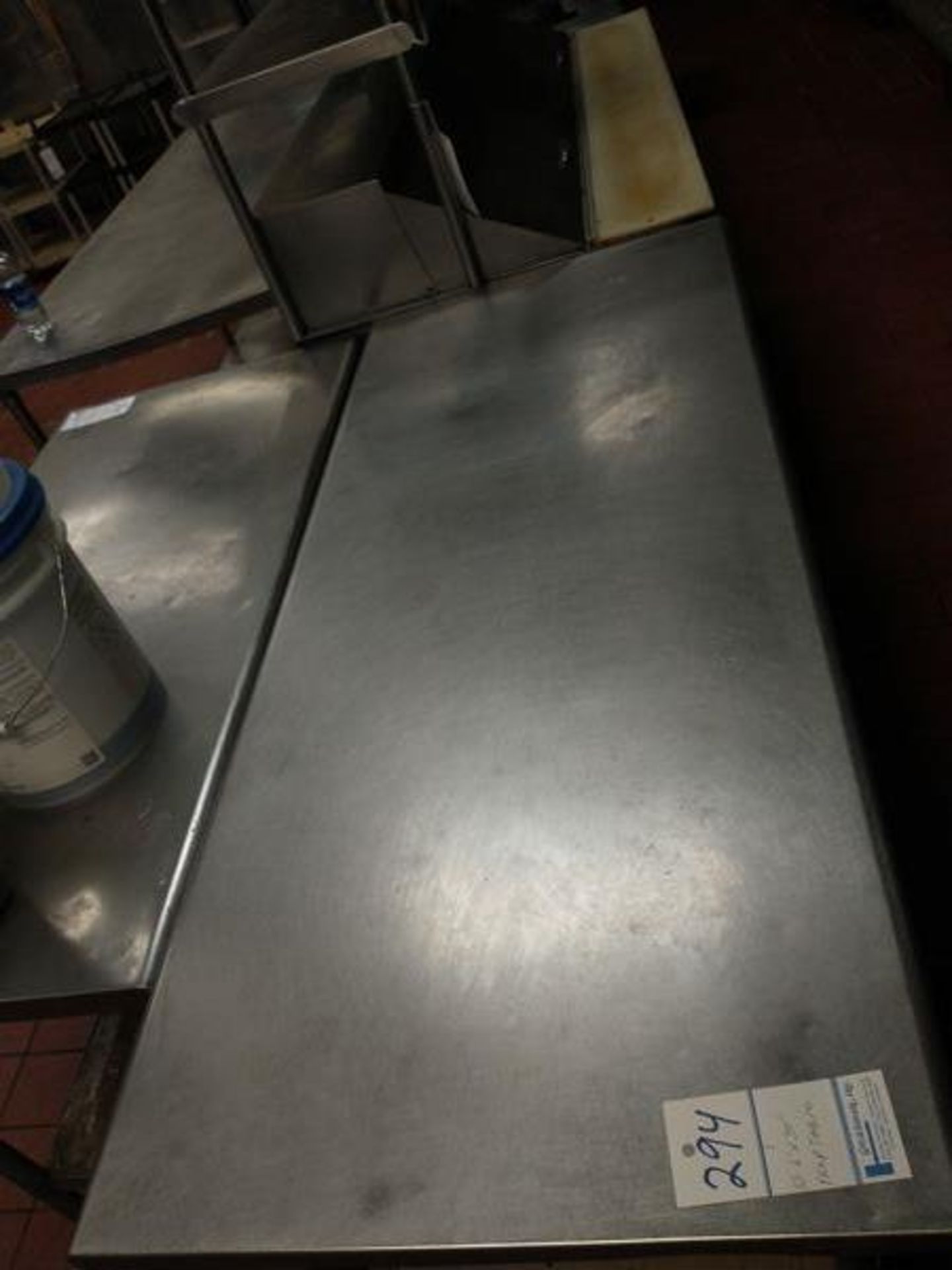 STAINLESS 6' X 30" PREP TABLE - Image 3 of 3