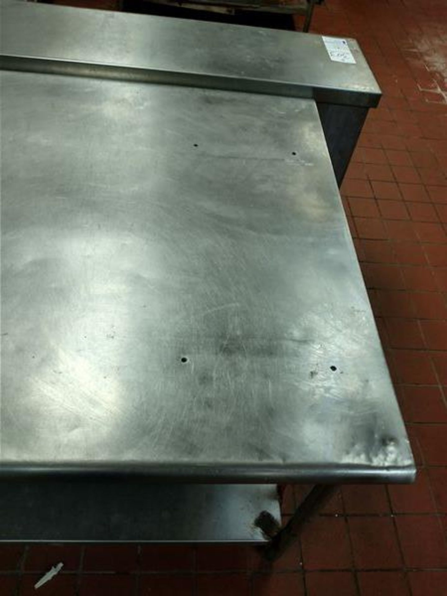 STAINLESS PREP TABLE 10' X 42" X 35" - Image 5 of 5