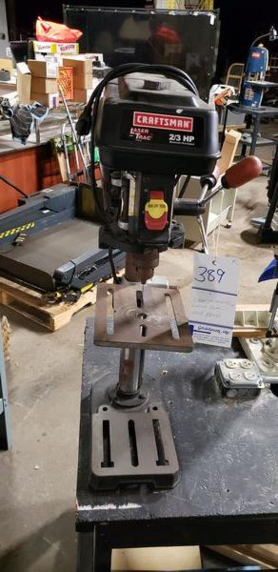 CRAFTSMAN 2/3 HP LASER TRAC DRILL PRESS - Image 2 of 3