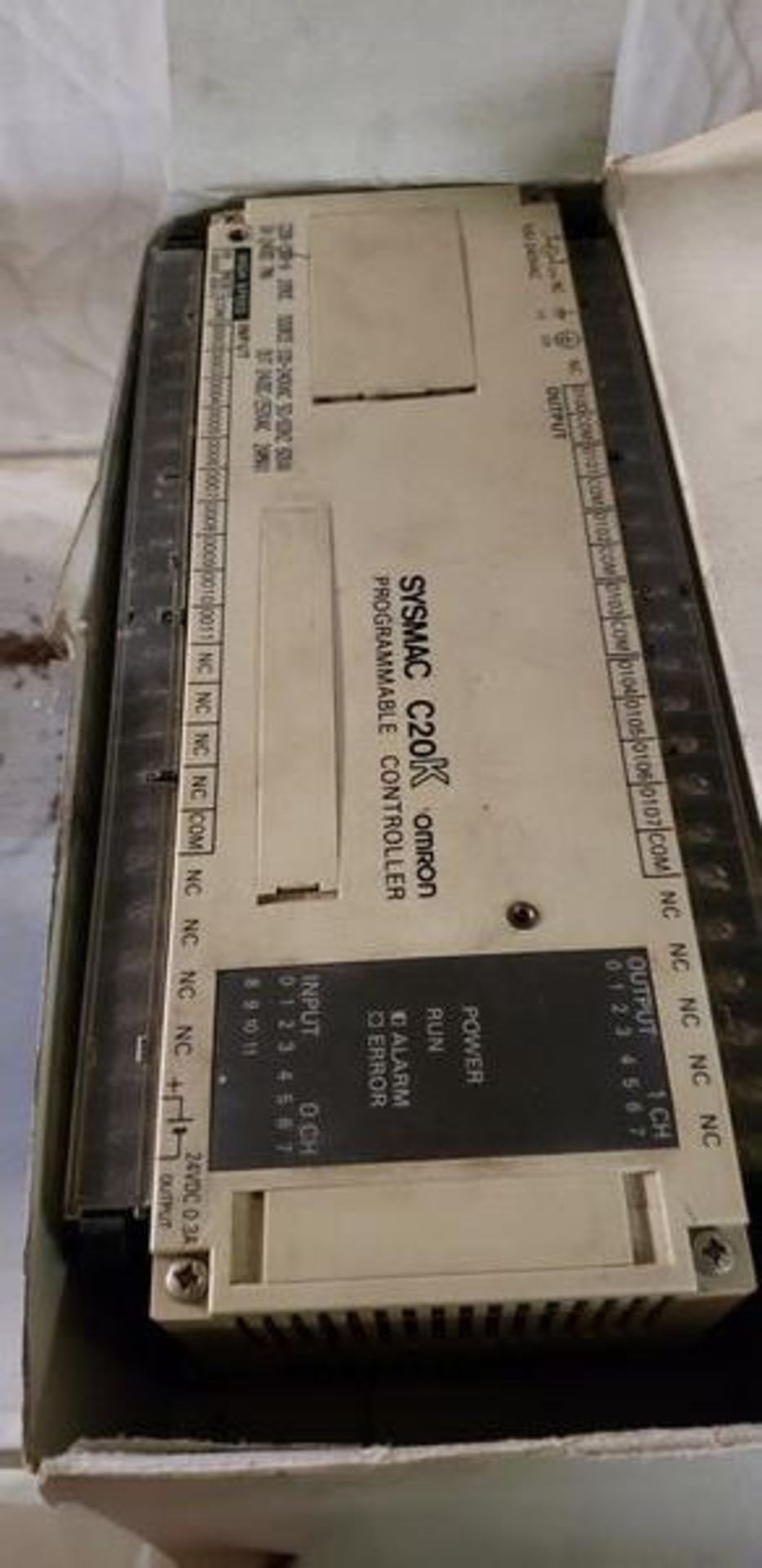 OMRON PROGRAMMABLE CONTROLLER CPMI-20CDR-A - Image 3 of 3