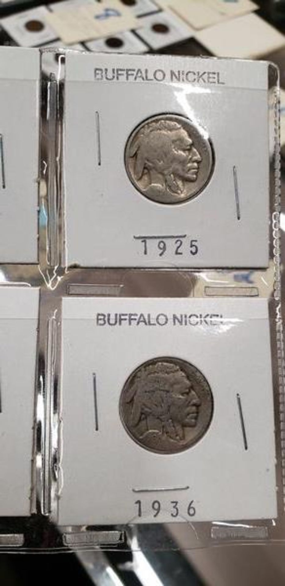 LOT OF 8 BUFFALO NICKELS 1919, 1920, 1923, 1925, 1926, 1927, 1928 ANND 1936 - Image 2 of 9