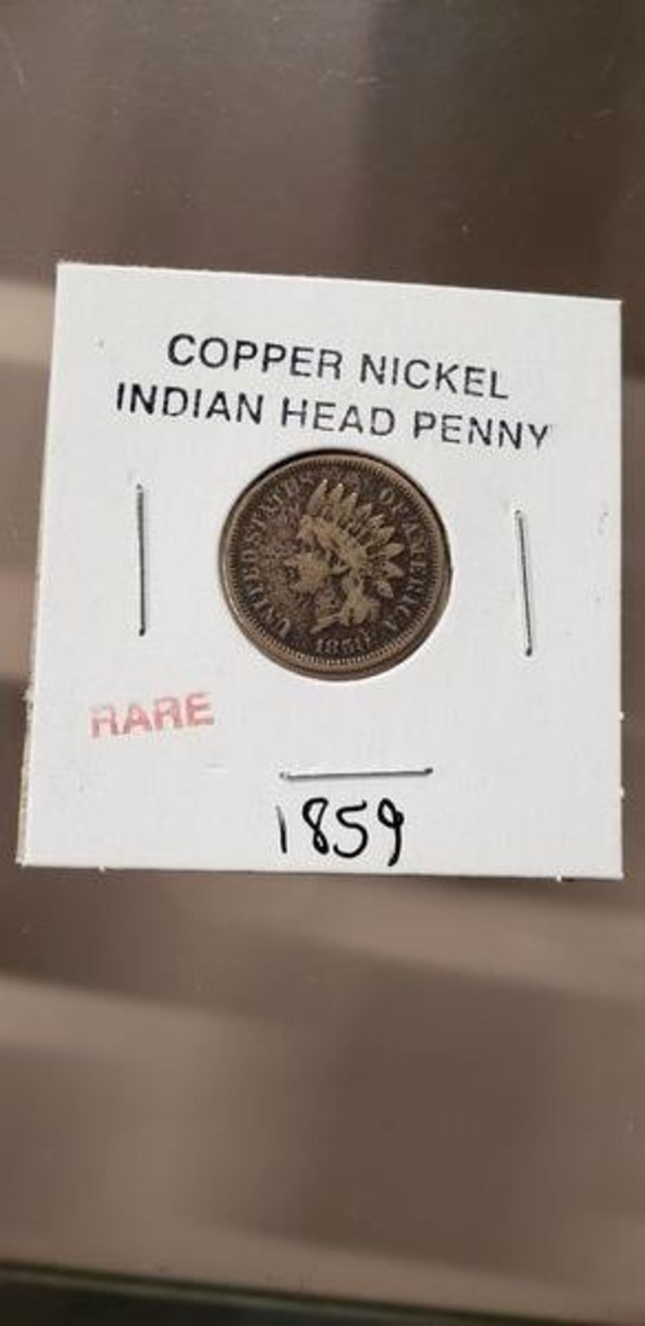 COPPER NICKEL INDIAN HEAD PENNY