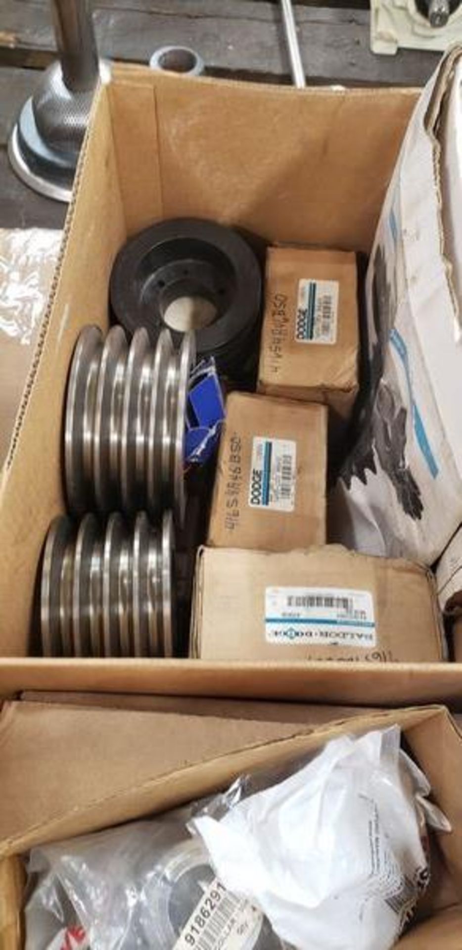 SKID OF BEARINGS, CHAIN PULLEYS AND MISC - Image 10 of 13