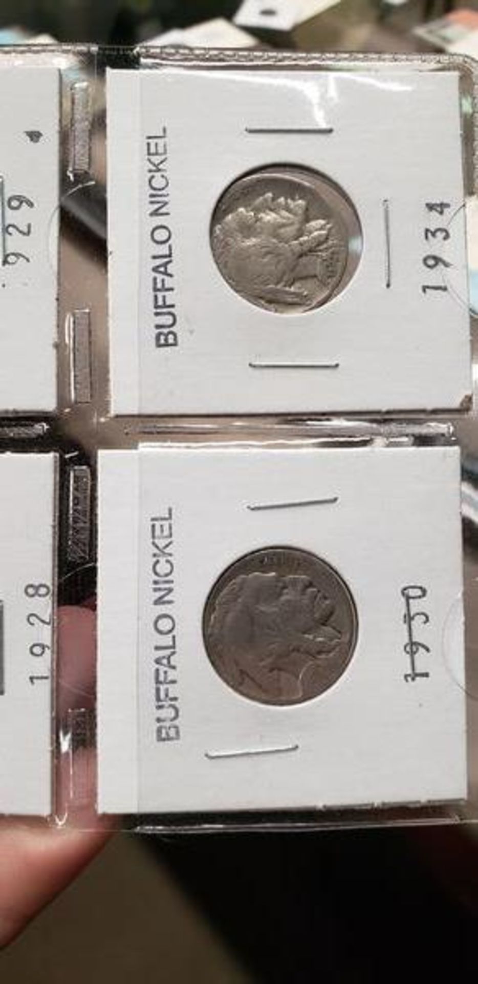 LOT OF 6 BUFFALO NICKELS 1916, 1925, 1928, 1929, 1930 AND 1934 - Image 2 of 7