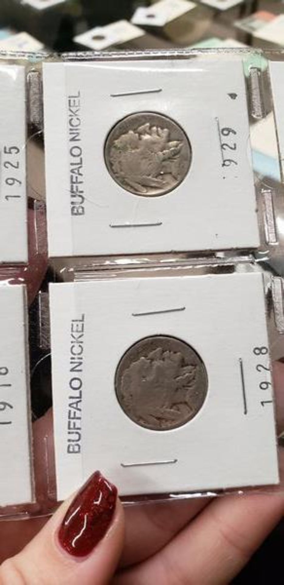 LOT OF 6 BUFFALO NICKELS 1916, 1925, 1928, 1929, 1930 AND 1934 - Image 3 of 7