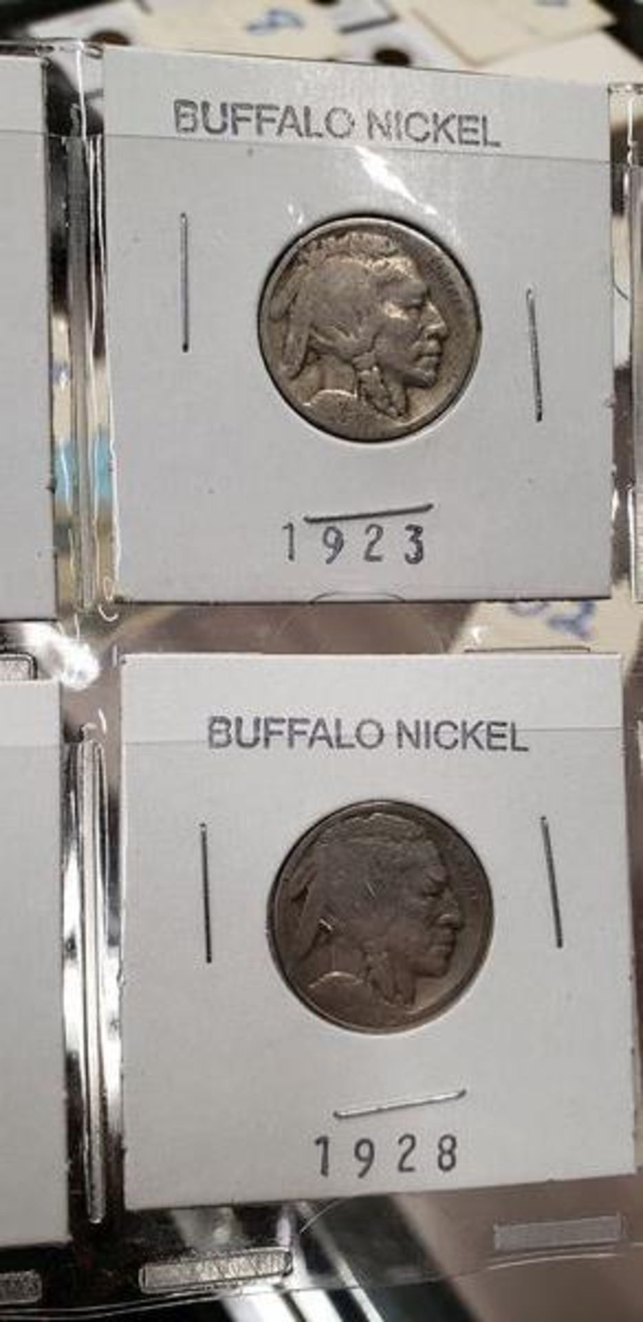 LOT OF 8 BUFFALO NICKELS 1919, 1920, 1923, 1925, 1926, 1927, 1928 ANND 1936 - Image 3 of 9