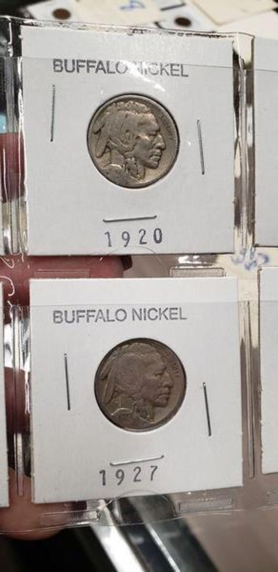 LOT OF 8 BUFFALO NICKELS 1919, 1920, 1923, 1925, 1926, 1927, 1928 ANND 1936 - Image 4 of 9