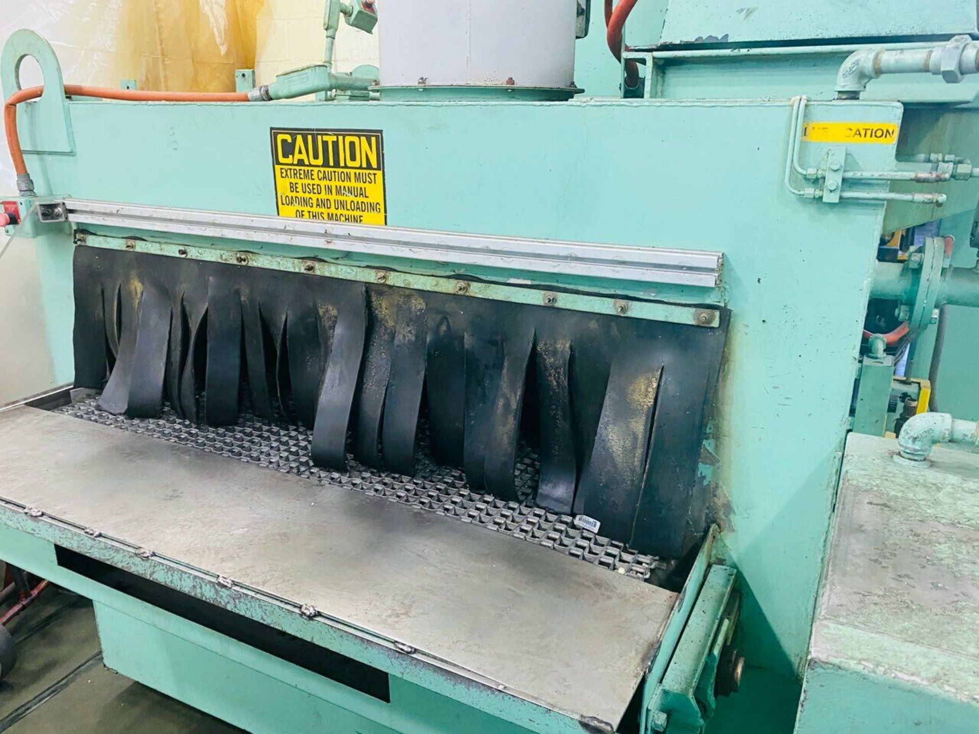 54" CAE RANSOHOFF CONVEYOR STYLE PARTS WASHER - Image 6 of 11