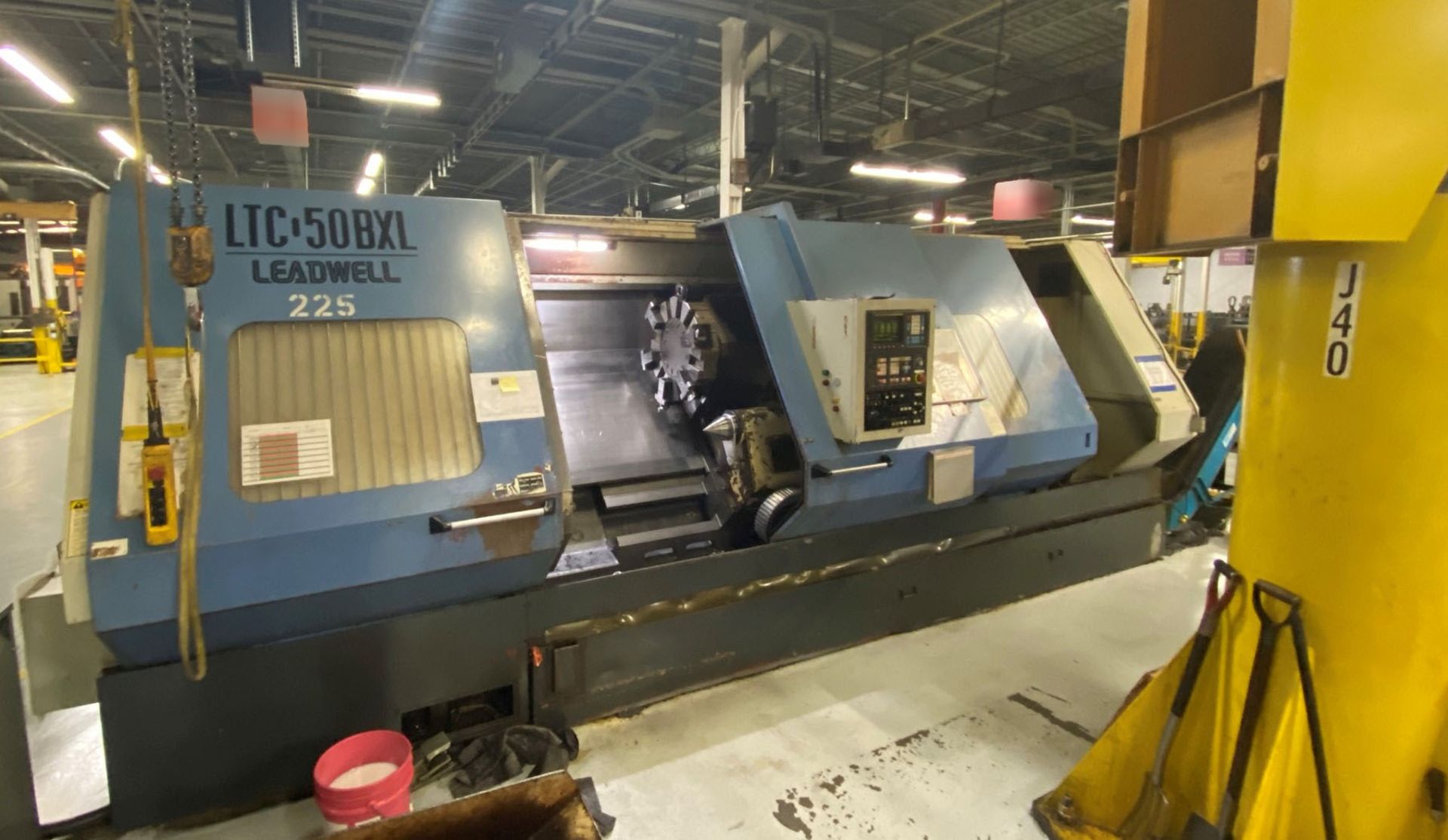 LEADWELL LTC-50BXL CNC TURNING CENTER, YEAR 1996 - Image 2 of 8