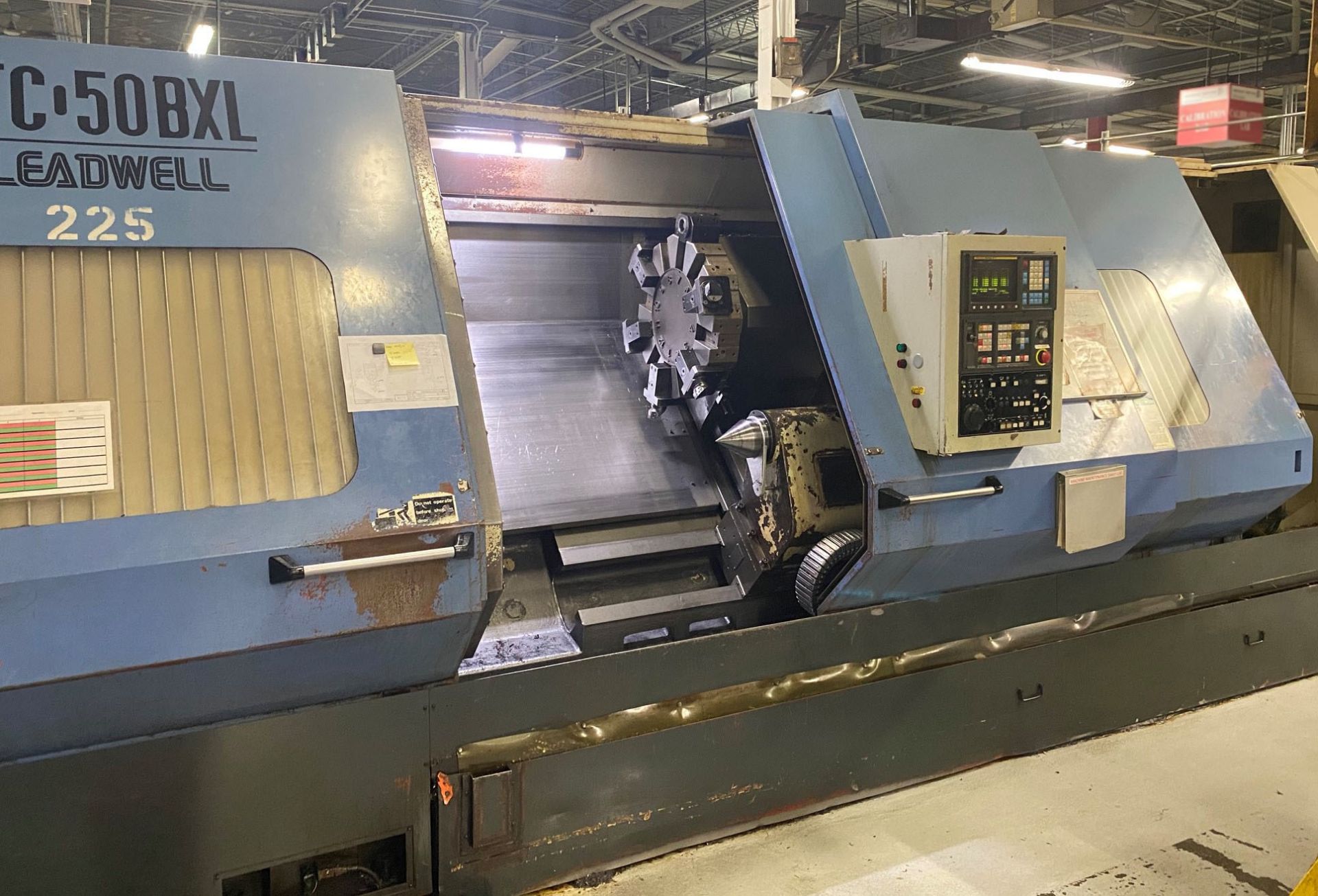 LEADWELL LTC-50BXL CNC TURNING CENTER, YEAR 1996