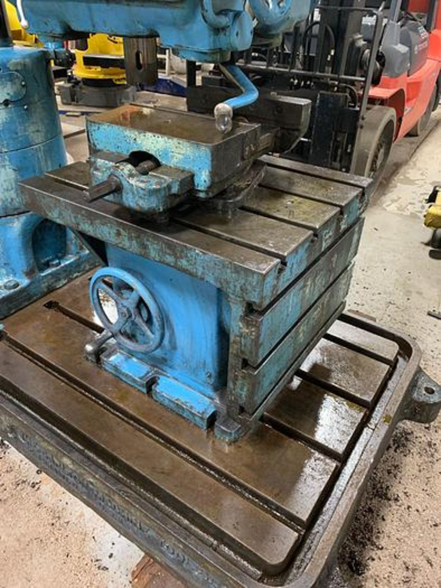 1-USED CARLTON 4' X 13" RADIAL DRILL WITH 3A PRE-SELECT HEAD, SERIAL NUMBER 3A-4542 - Image 5 of 16