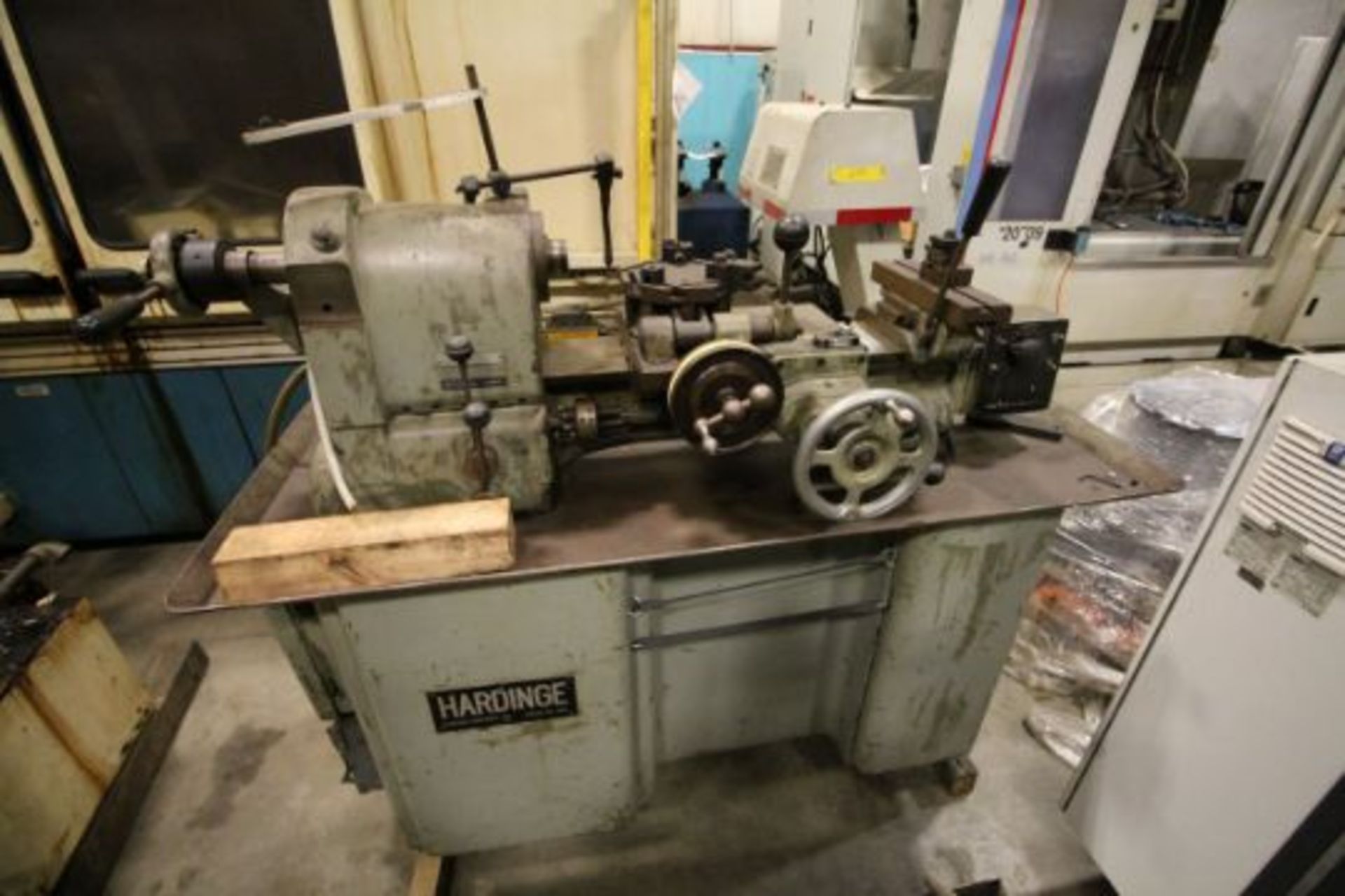 HARDINGE HC CHUCKER TURRET LATHE, SN 26530 - Image 9 of 10