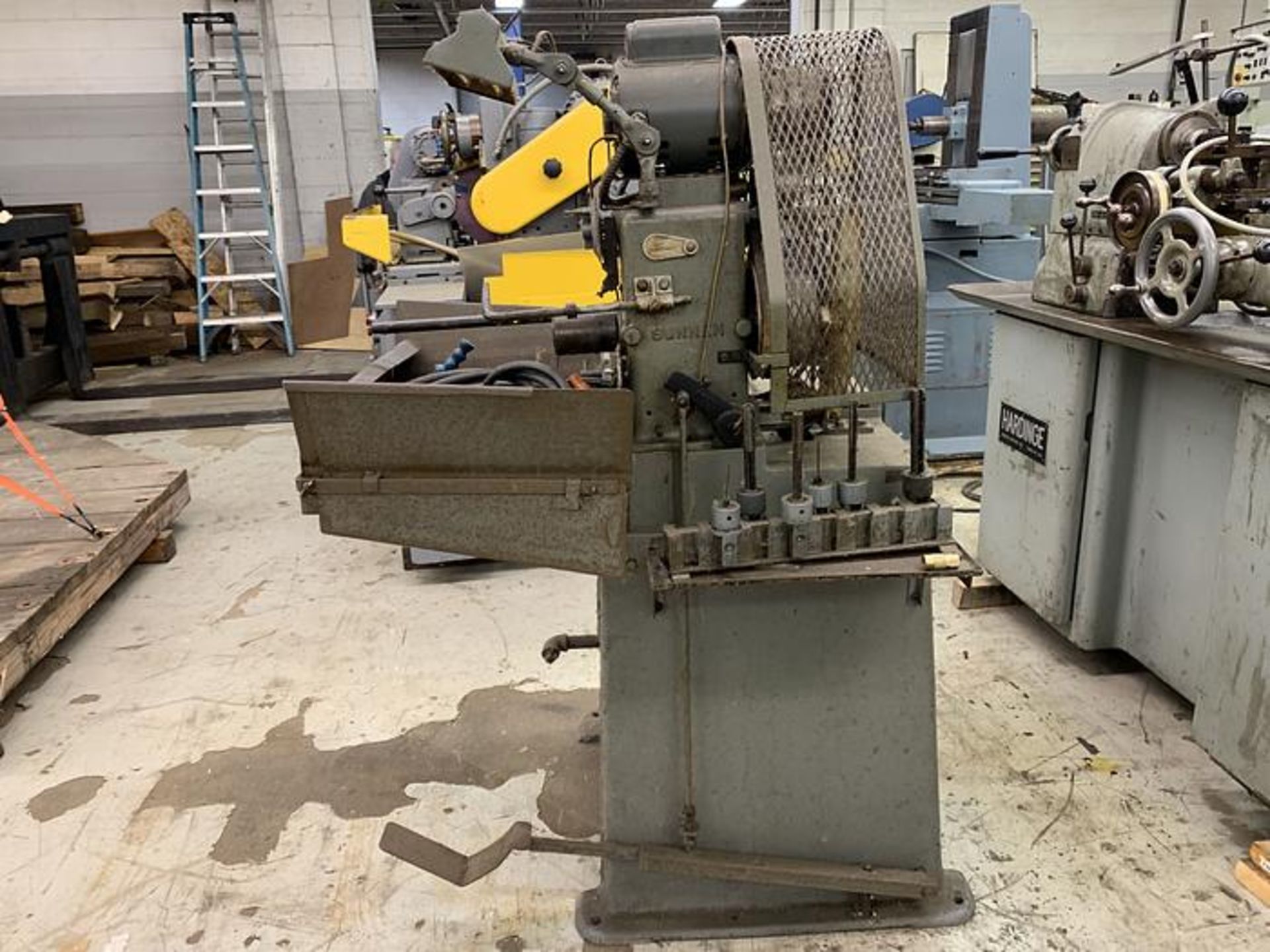 1-USED SUNNEN MBH-1690D HORIZONTAL HONING MACHINE, SERIAL NUMBER 17015