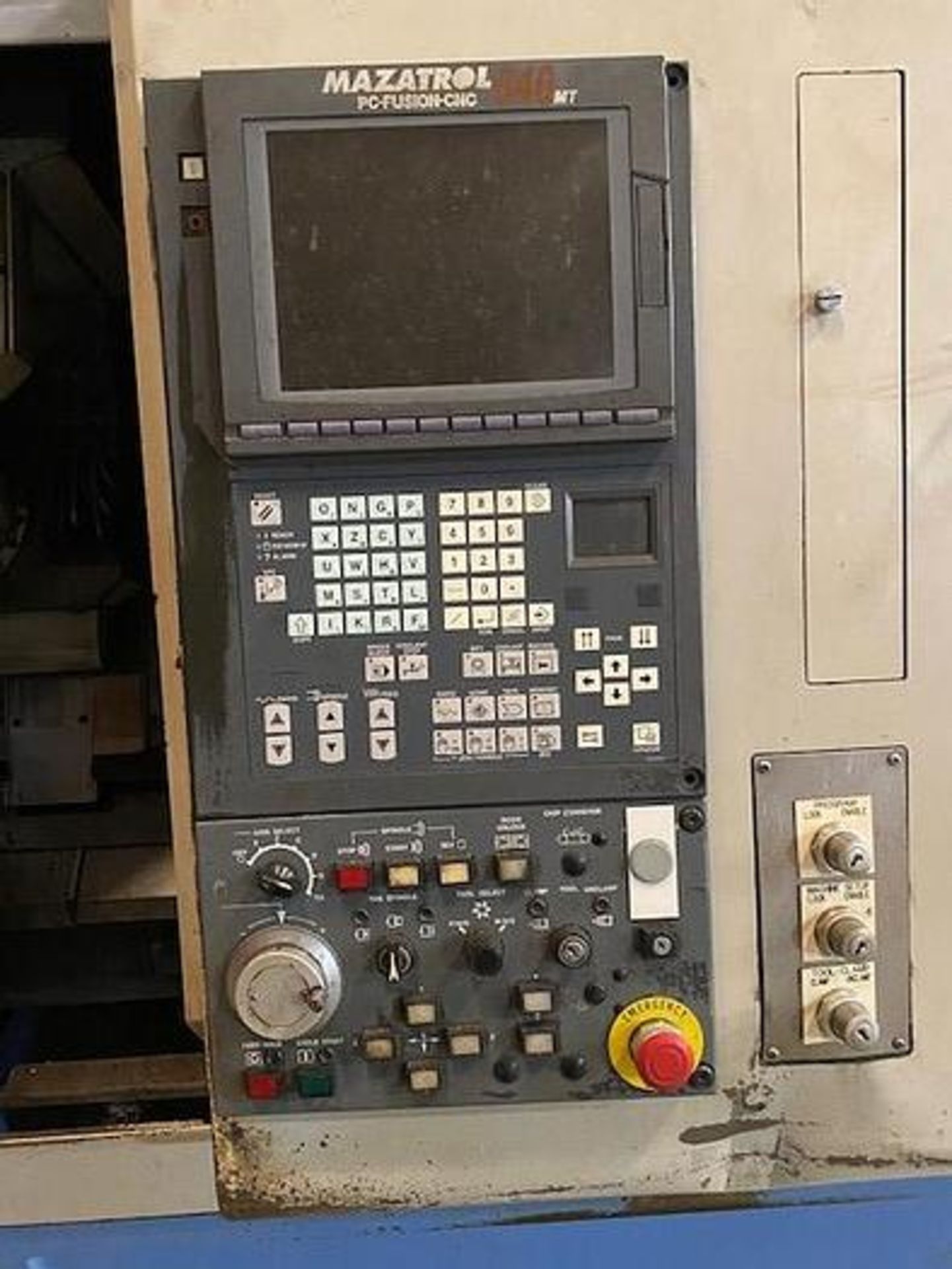 MAZAK INTEGREX 100Y MULTI AXIS CNC LATHE, FUSION 640MT CONTROL, YEAR 09/2000, SN 150698 - Image 3 of 5