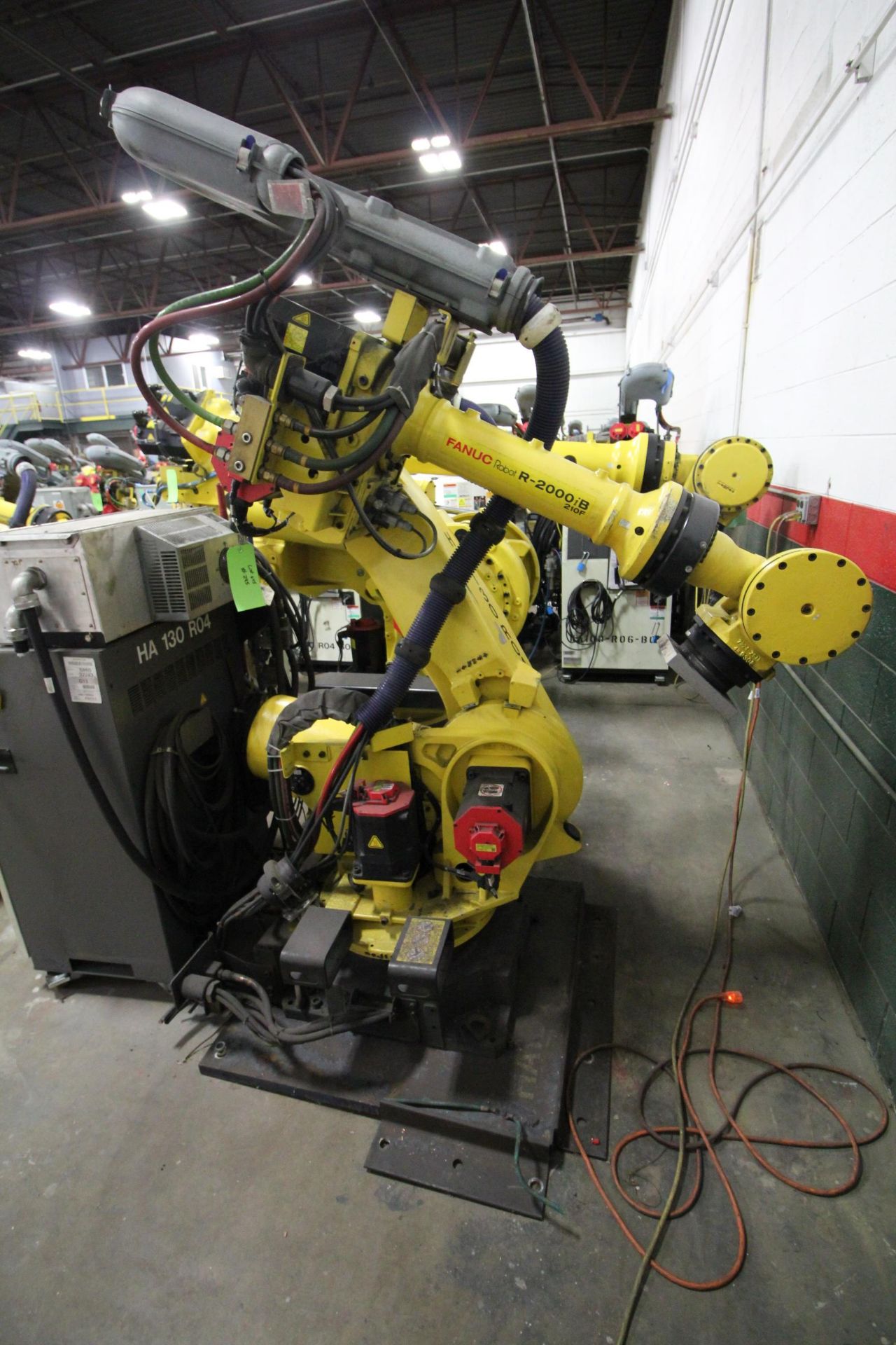 FANUC ROBOT R-2000iB/210F WITH R-30iA CONTROL, CABLES & TEACH PENDANT, YEAR 2009