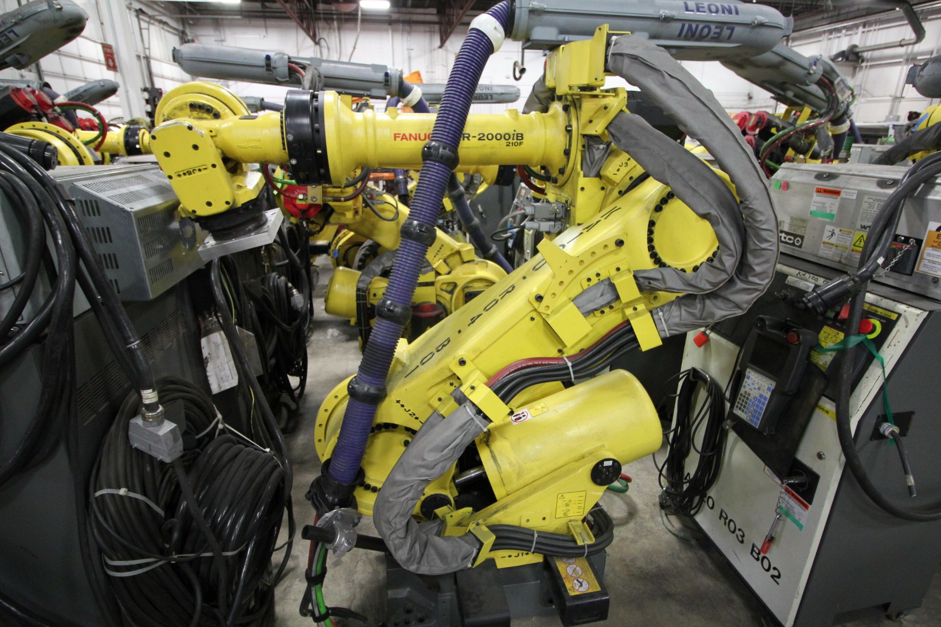 FANUC ROBOT R-2000iB/210F WITH R-30iA CONTROL, CABLES & TEACH PENDANT, YEAR 2014