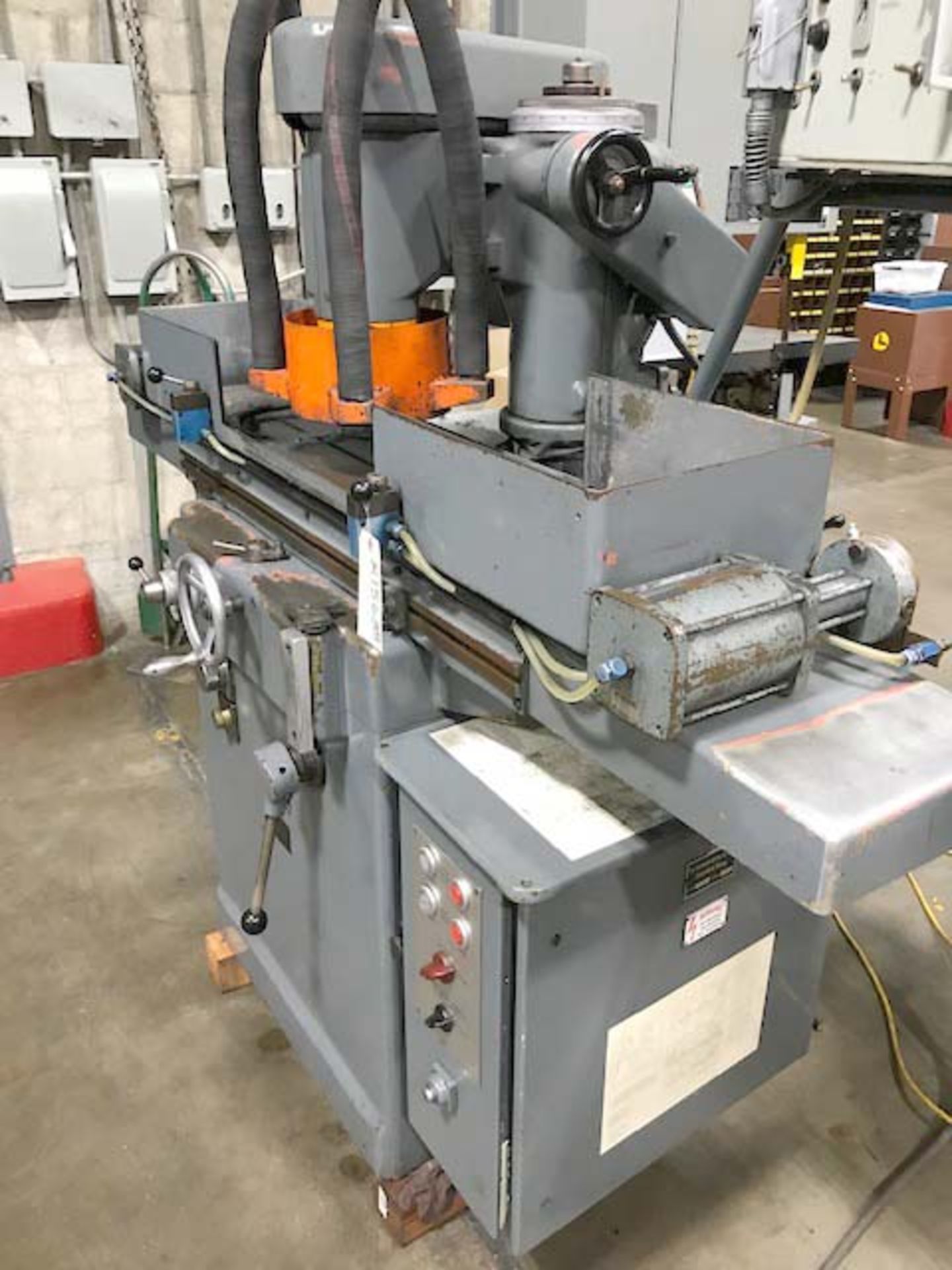 8"X20" GMN VERTICAL SPINDLE RECIPROCATING SURFACE GRINDER, MODEL MPS 3, SN 6331, NEW 1969 - Image 4 of 8