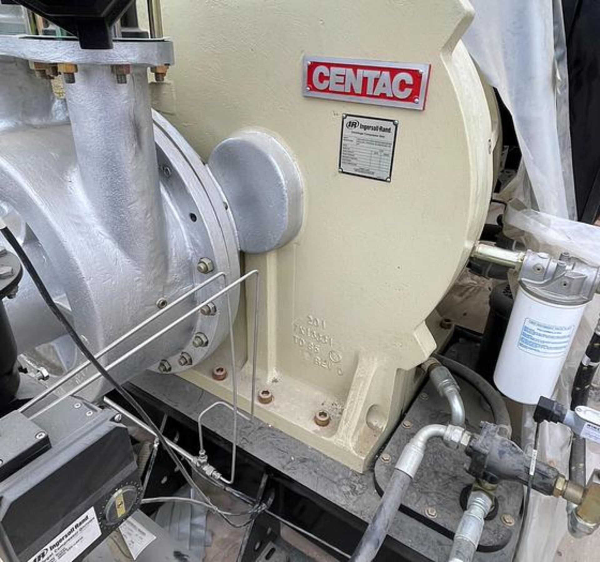 INGERSOL RAND CENTAC LOW PRESSURE HIGH VOLUME AIR COMPRESSOR - CENTRIFUGAL AIR COMPRESSOR - Image 6 of 8