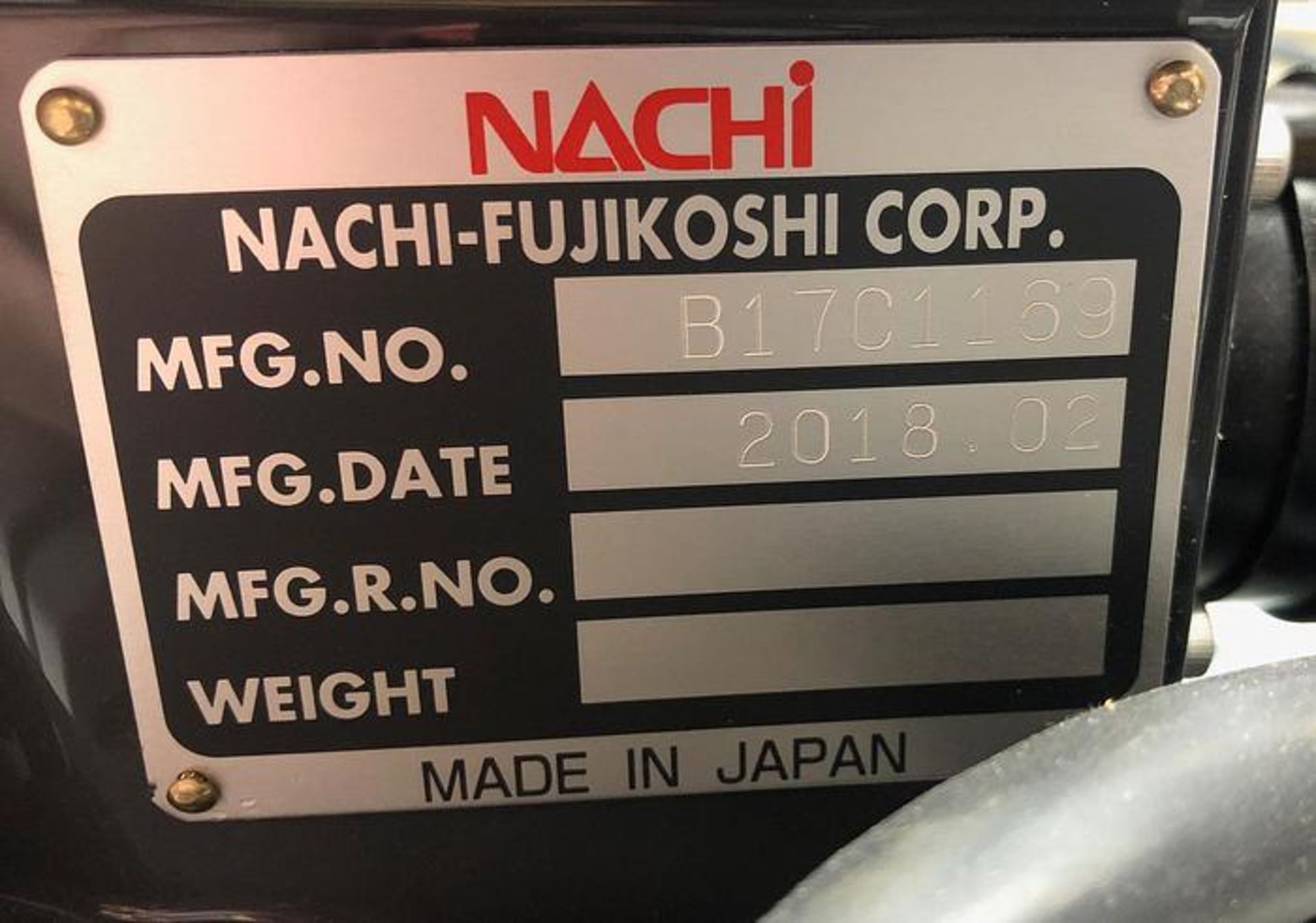 NACHI MZ04E 6 AXIS CNC COLLABRATIVE ROBOT 4 KG X 541 MM REACH NEVER USED BUILT 2018 - Image 7 of 7