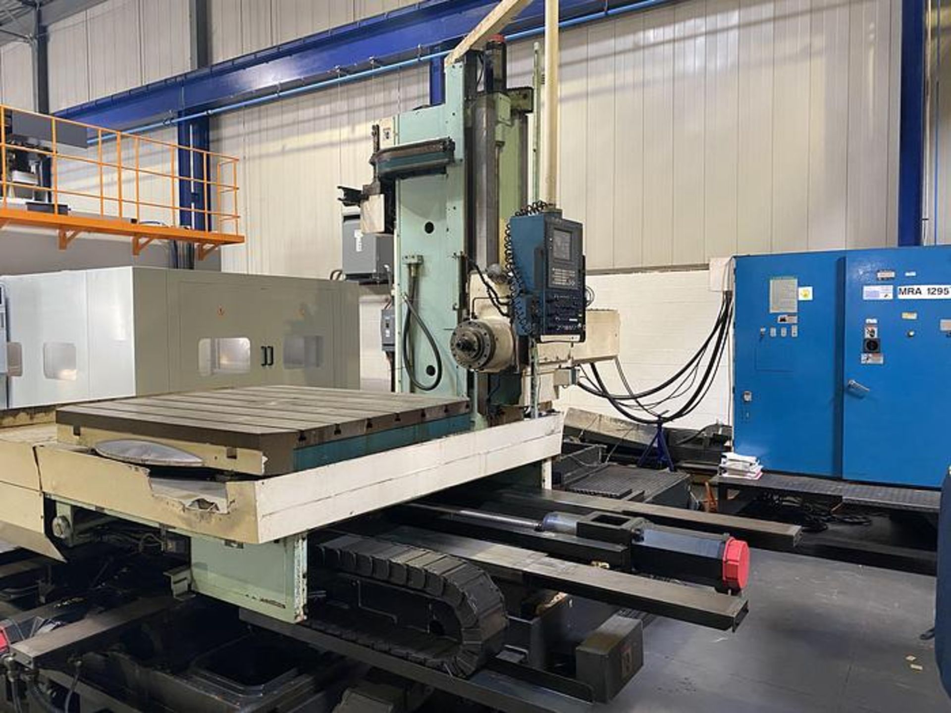 KURAKI KBT-11WA CNC HORIZONTAL BORING MILL, 1998 - Image 13 of 13