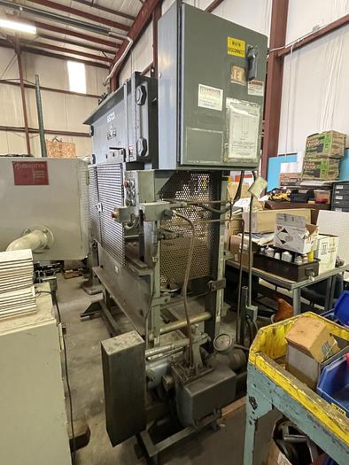 RODGERS S200-13-4GH 200 TON HYDRAULIC SHOP PRESS - Image 10 of 16