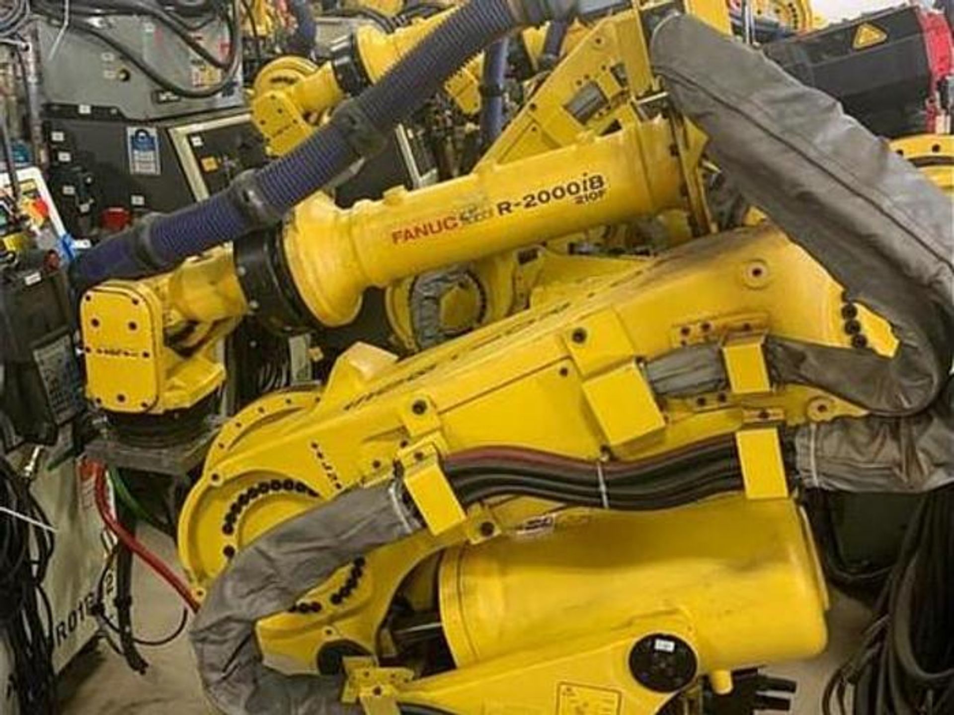 FANUC ROBOT R2000iB/210F ROBOTS WITH R30iA CONTROLS