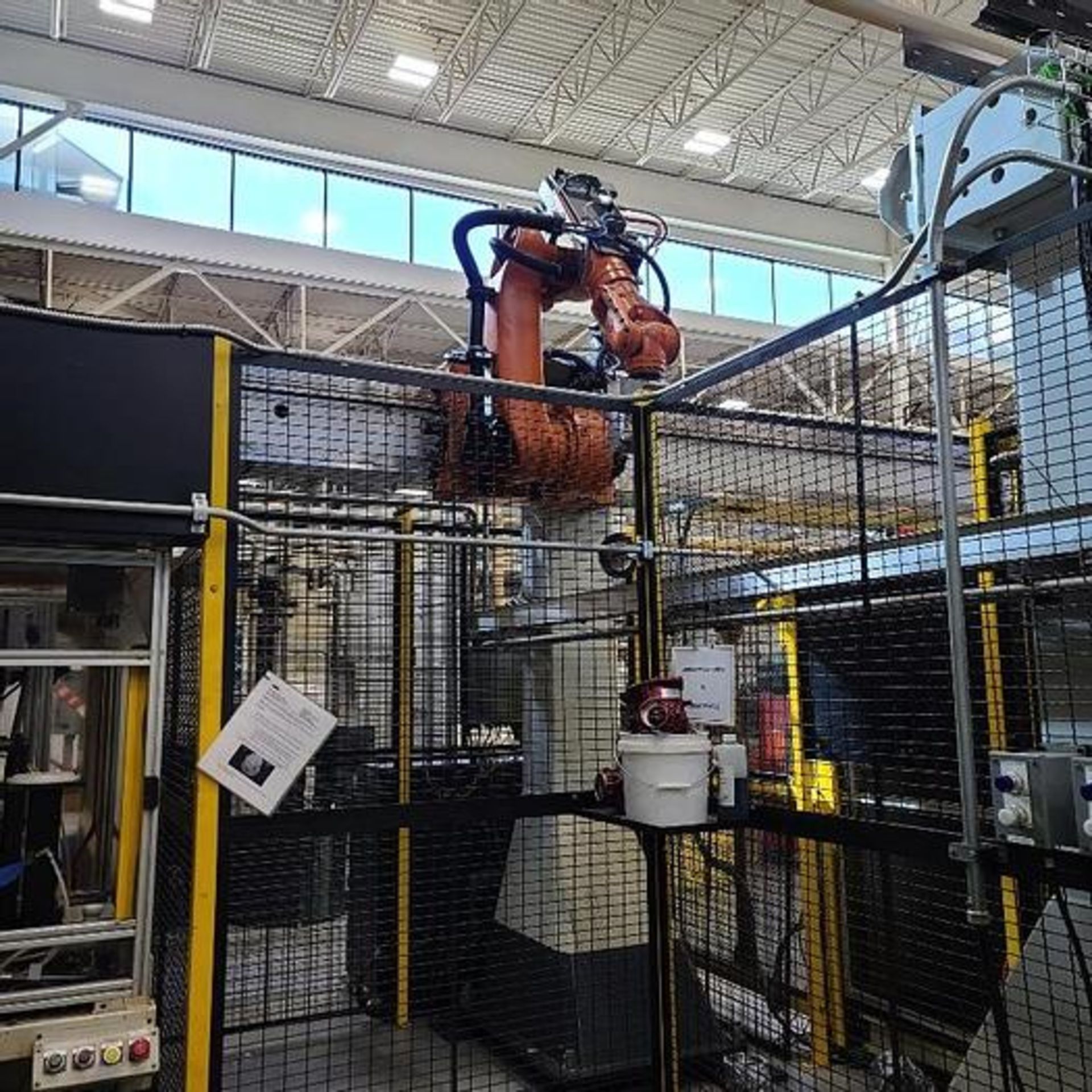 2012 KUKA KR60 JET GANTRY ROBOT SYSTEM WITH KRC4 CONTROLLER