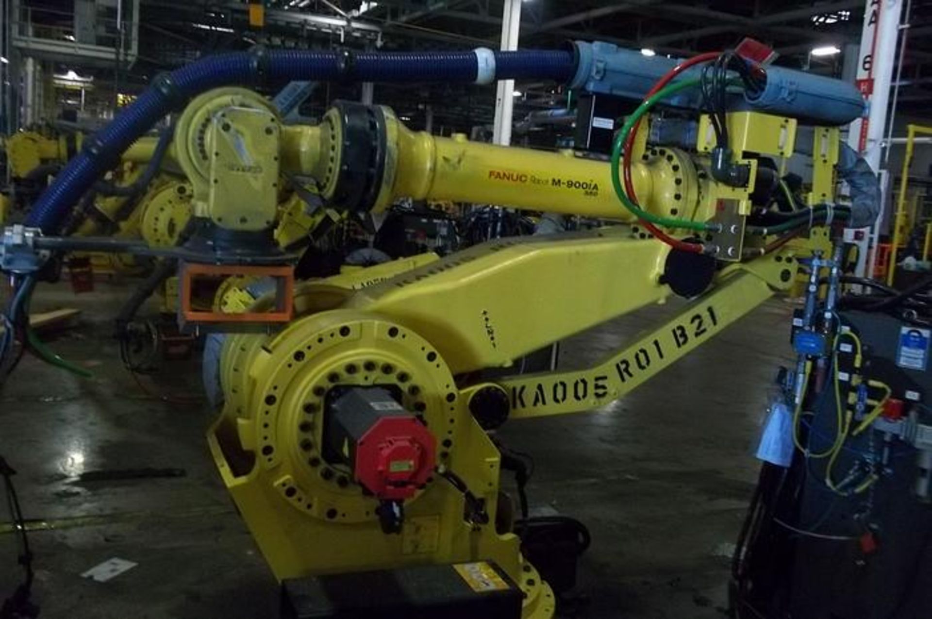 FANUC ROBOT M900iA/350 6 AXIS ROBOTS WITH R30iA CONTROLLERS, 350KG X 2650mm REACH - Image 7 of 12