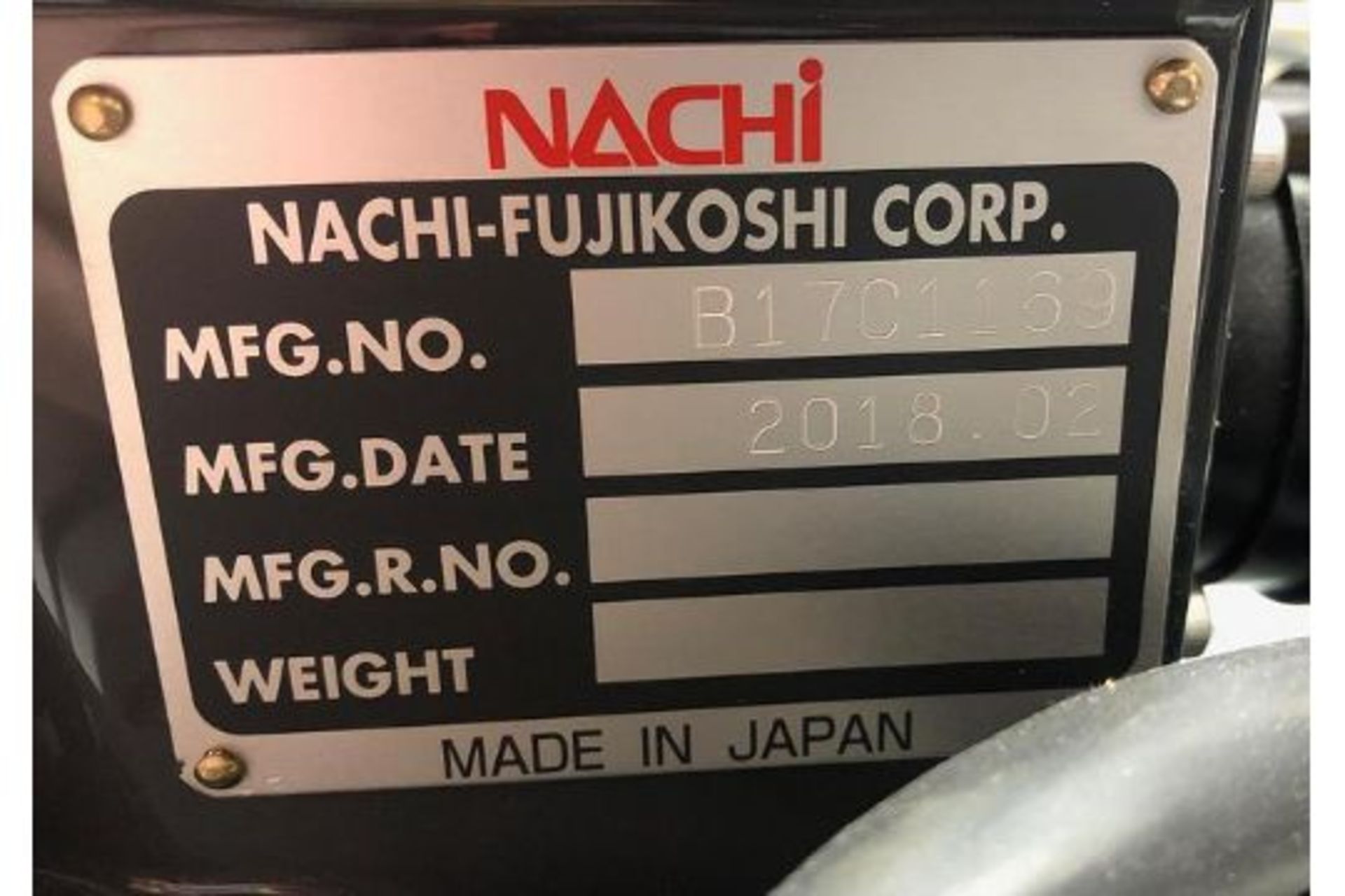 NACHI MZ04E 6 AXIS CNC COLLABRATIVE ROBOT 4 KG X 541 MM REACH NEVER USED BUILT 2018 - Image 7 of 7