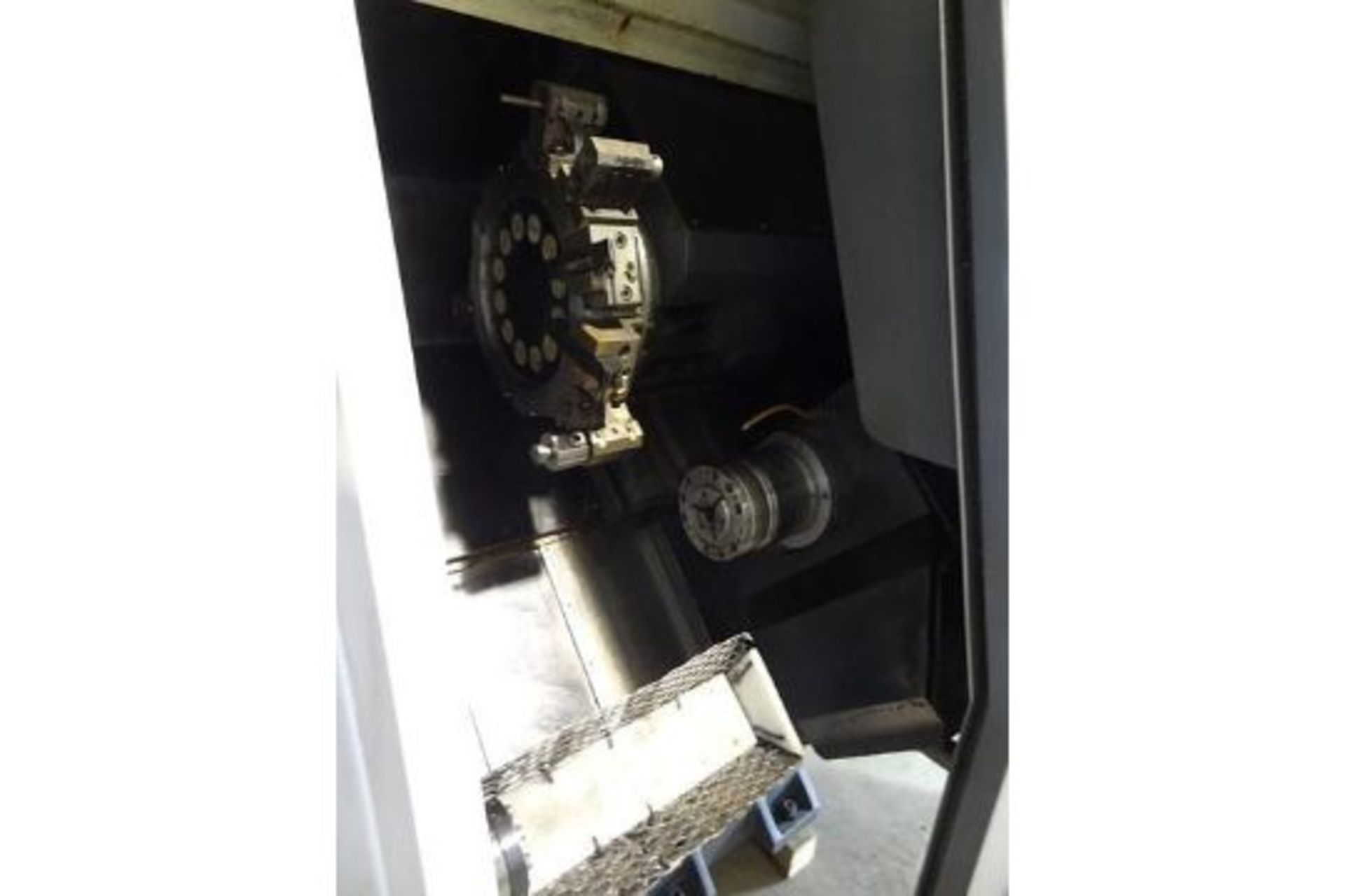 NAKAMURA TOME SC250 CNC LATHE W/SUB SPINDLE 2005 - Image 6 of 9