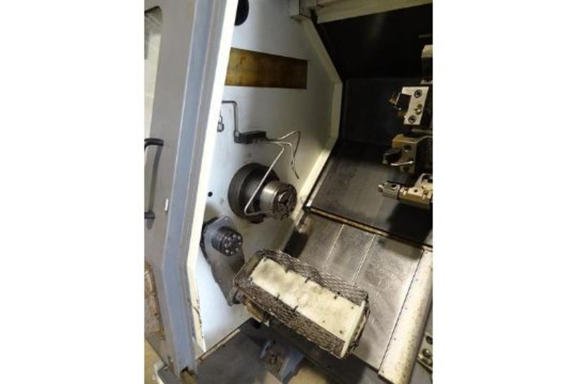 NAKAMURA TOME SC250 CNC LATHE W/SUB SPINDLE 2005 - Image 5 of 9