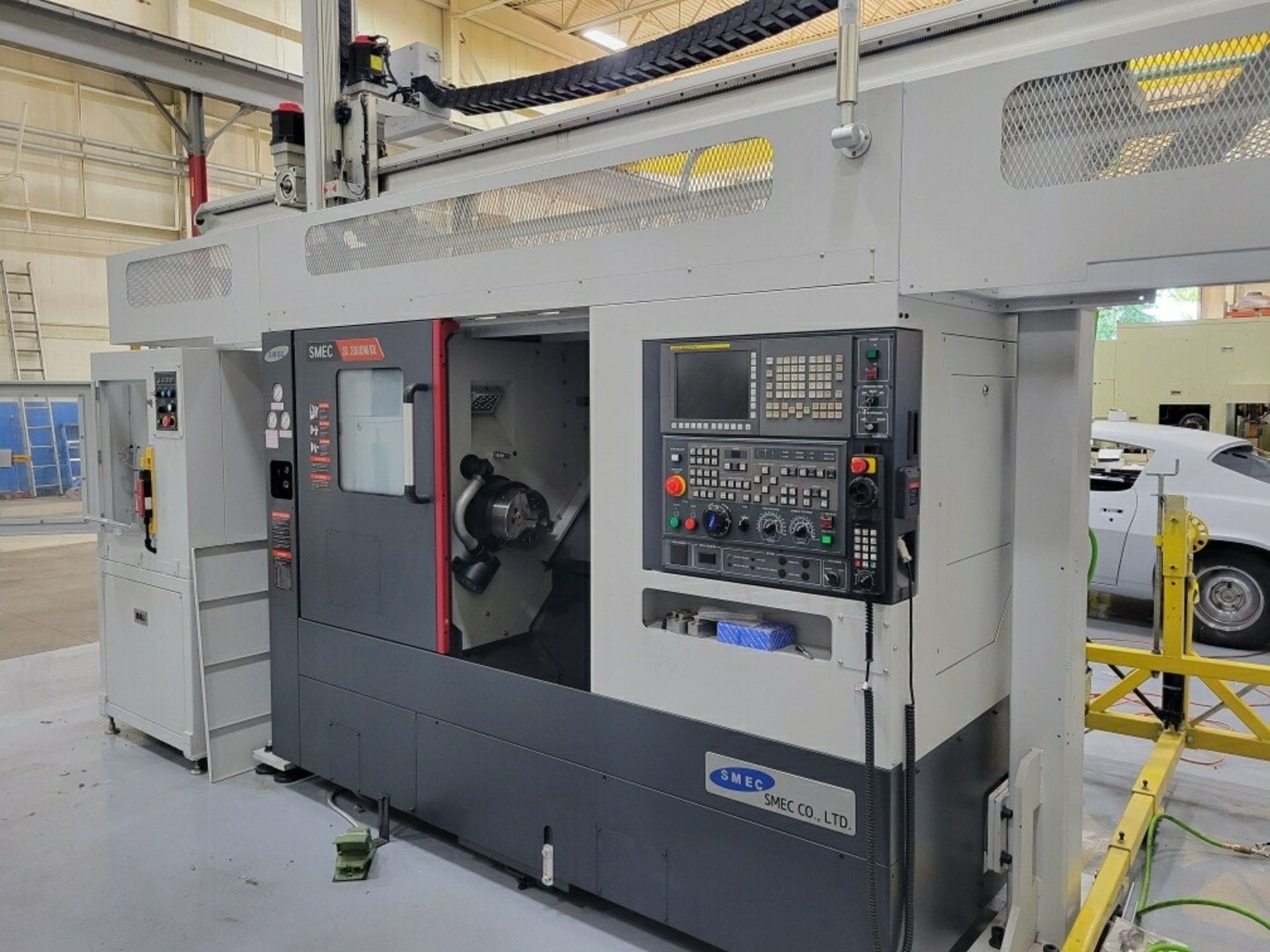 THIS LOT IS FOR 2 NEW NEVER USED 2021 SAMSUNG SL 20000BM/GL CNC LATHES W/ MILLING AND GANTRY LOADED - Image 7 of 10