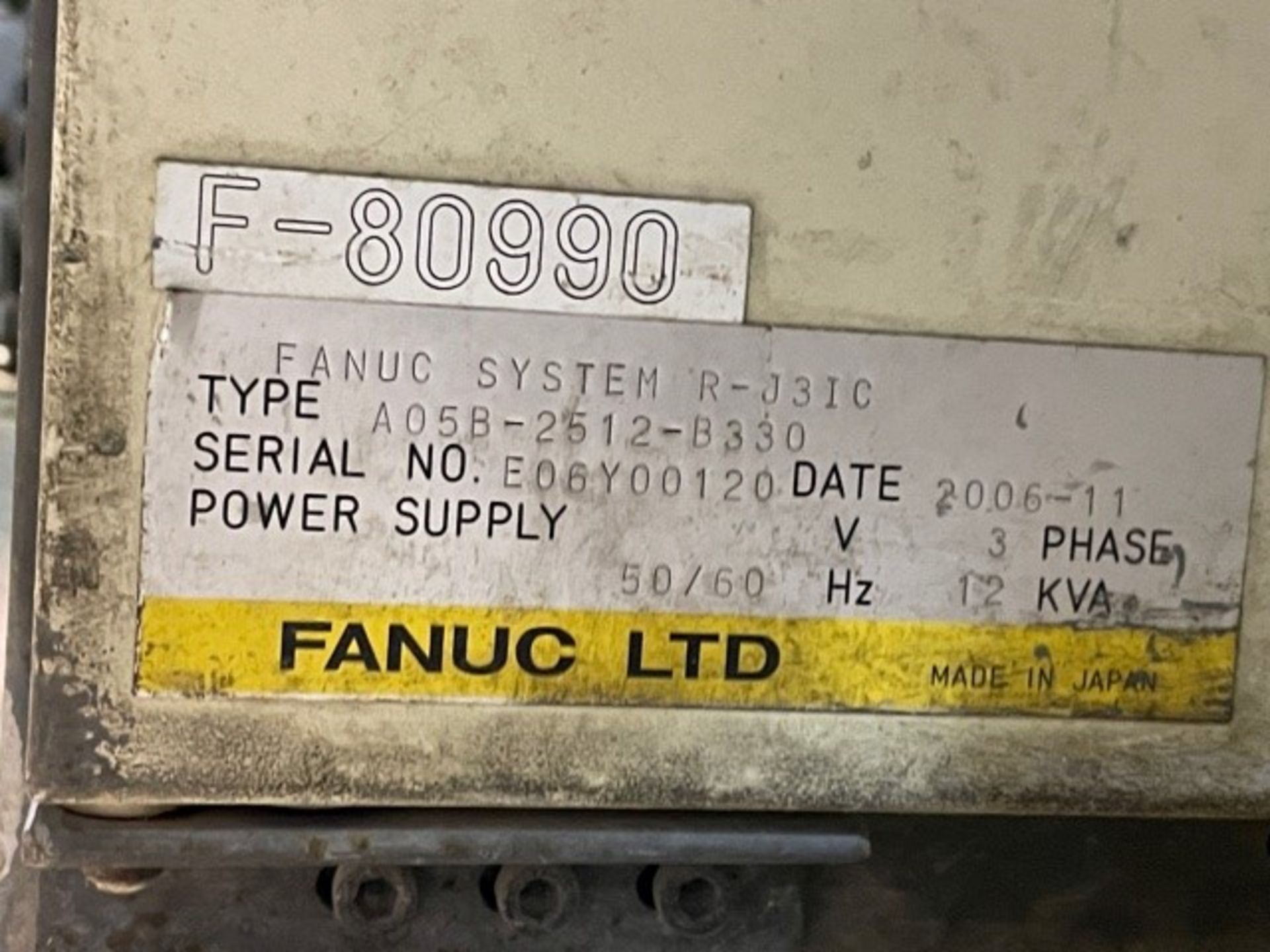 FANUC M-16iB/20, F-80990, WITH R-J3iC CONTROL - Image 7 of 7