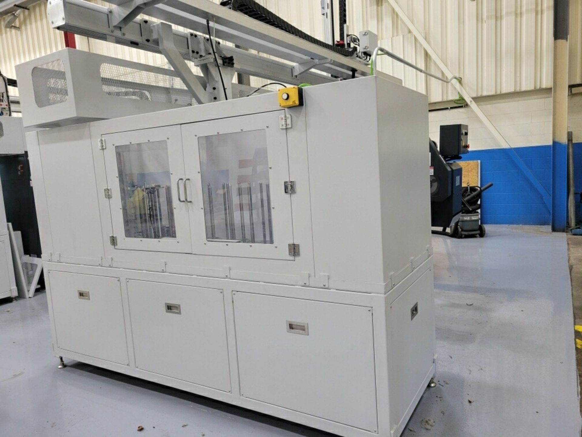 THIS LOT IS FOR 2 NEW NEVER USED 2021 SAMSUNG SL 20000BM/GL CNC LATHES W/ MILLING AND GANTRY LOADED - Image 4 of 10